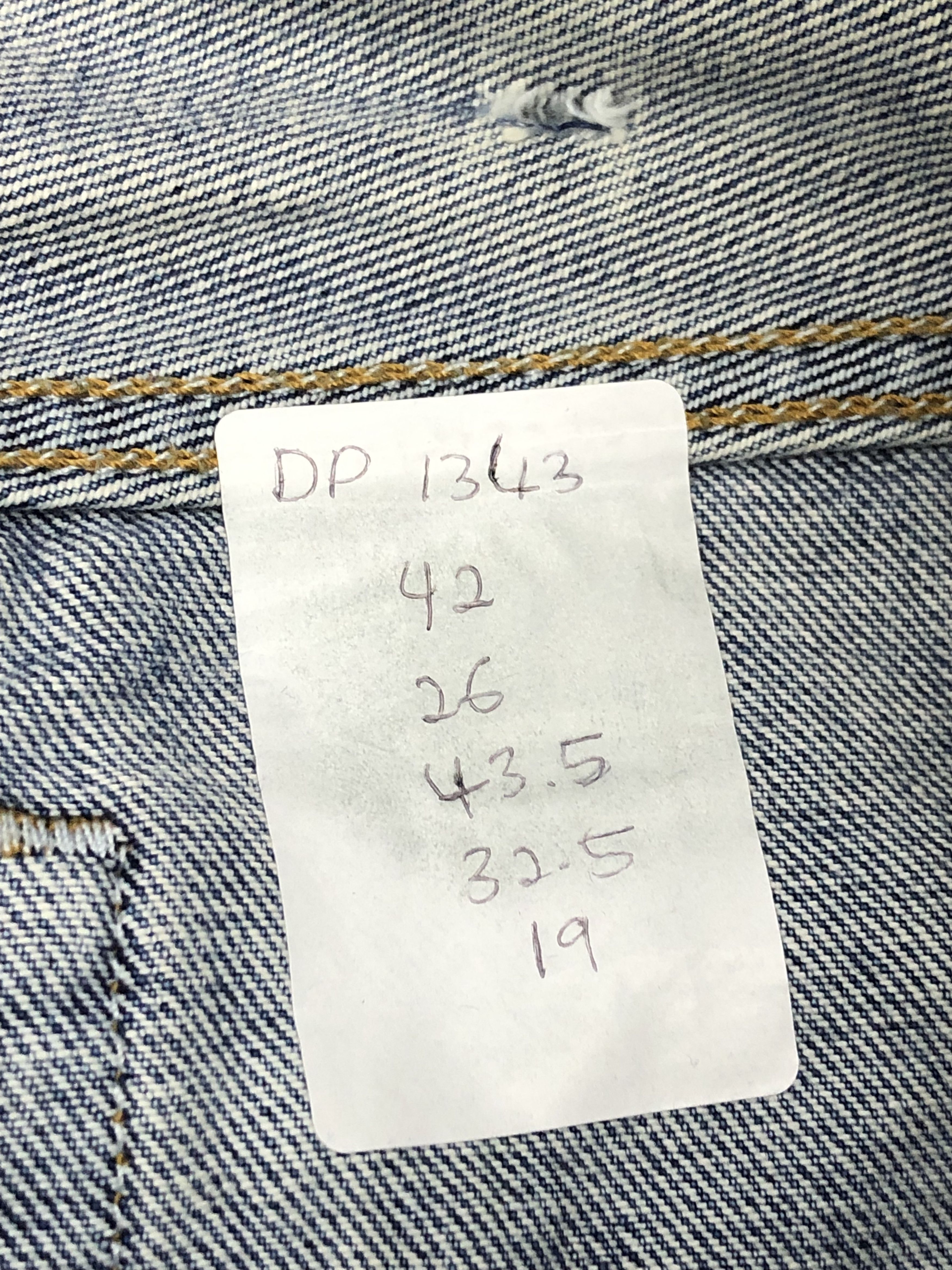 Levi's × Vintage Vintage Levis 501 Faded Blue Jeans Size US 42 / EU 58 - 13 Thumbnail