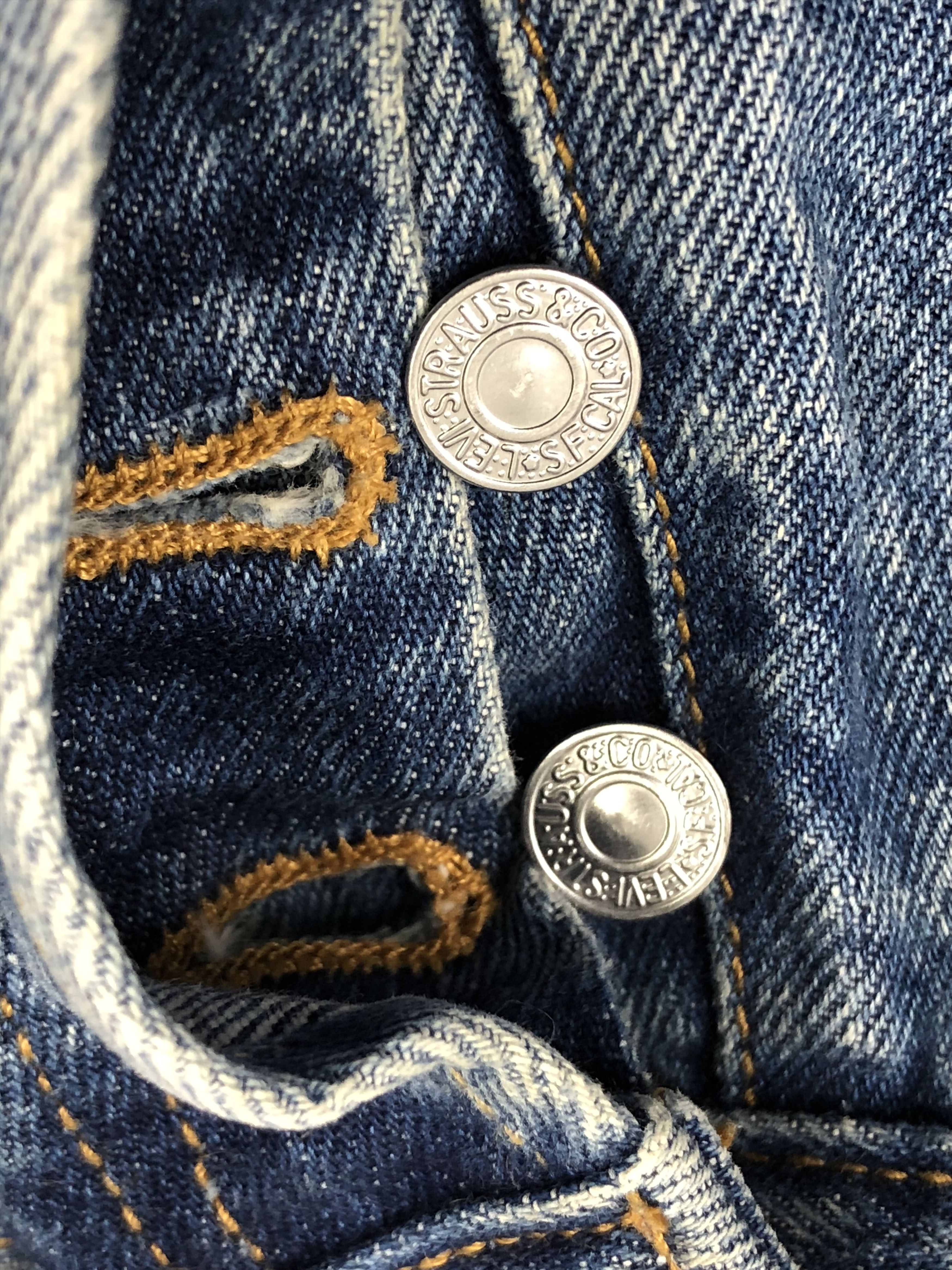 Levi's × Vintage Vintage Levis 501 Faded Blue Jeans Size US 42 / EU 58 - 11 Thumbnail