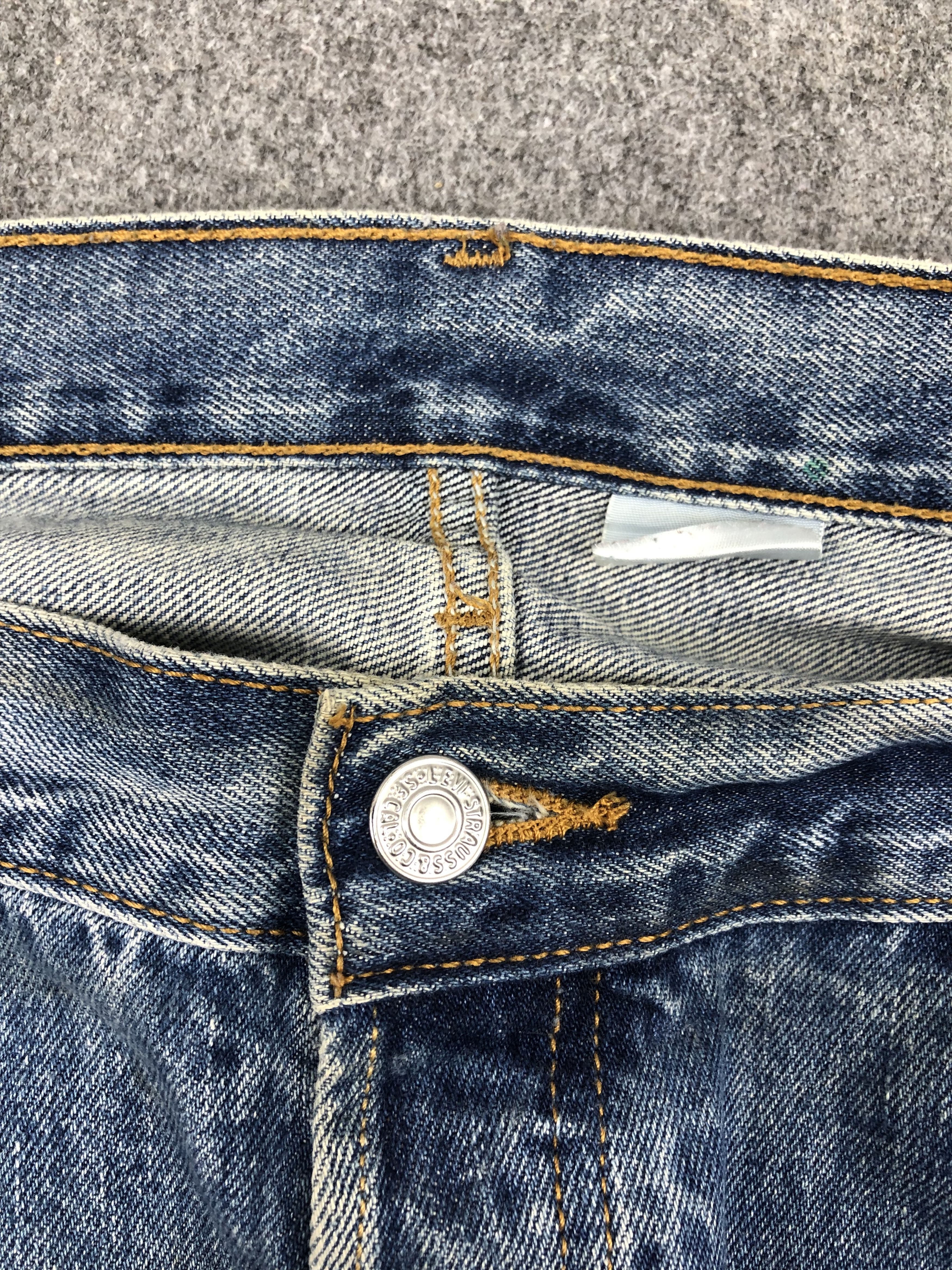 Levi's × Vintage Vintage Levis 501 Faded Blue Jeans Size US 42 / EU 58 - 10 Thumbnail