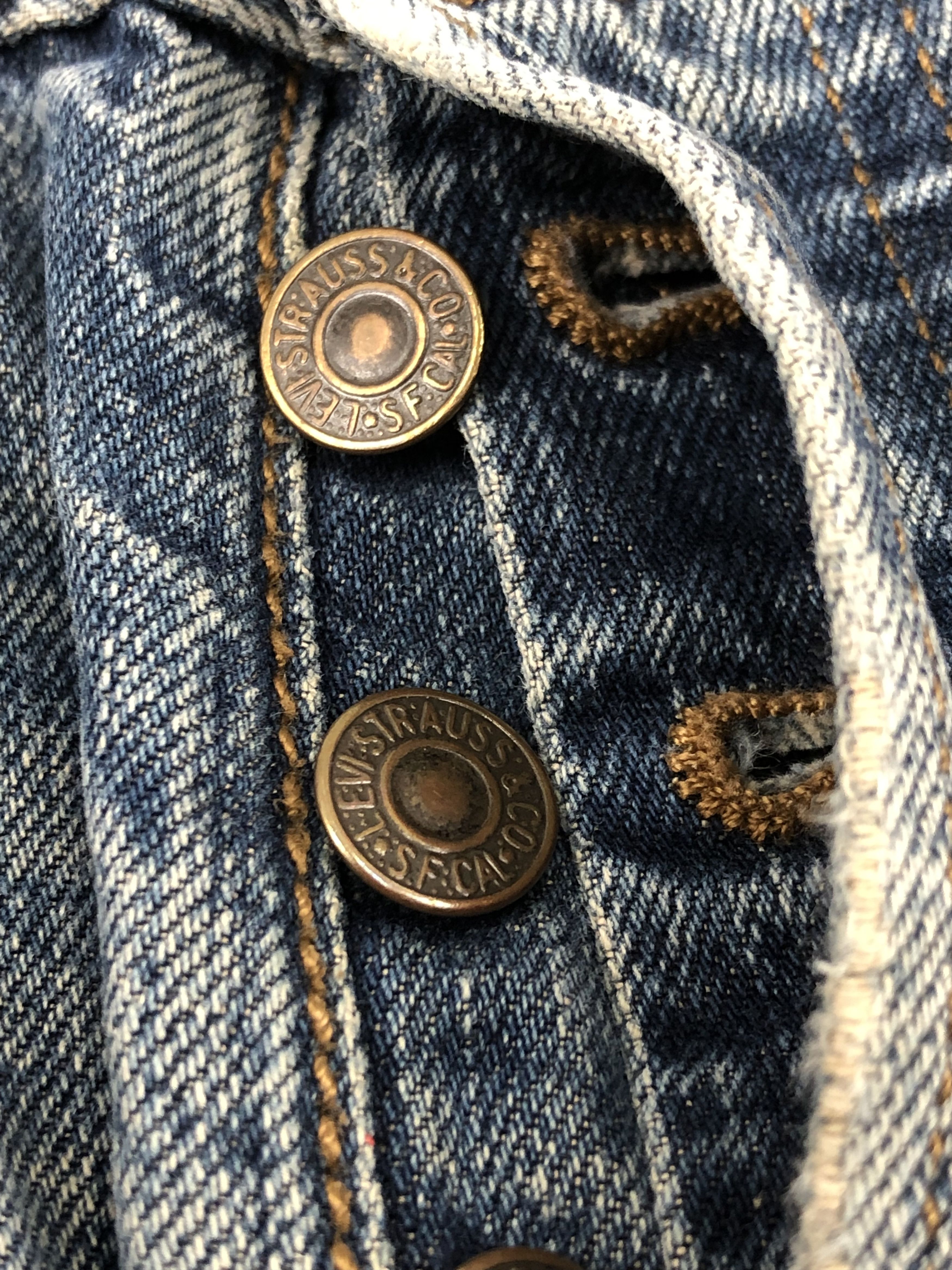Levi's Vintage Levis 501 Faded Blue Jeans DP1344 Size US 33 - 11 Thumbnail
