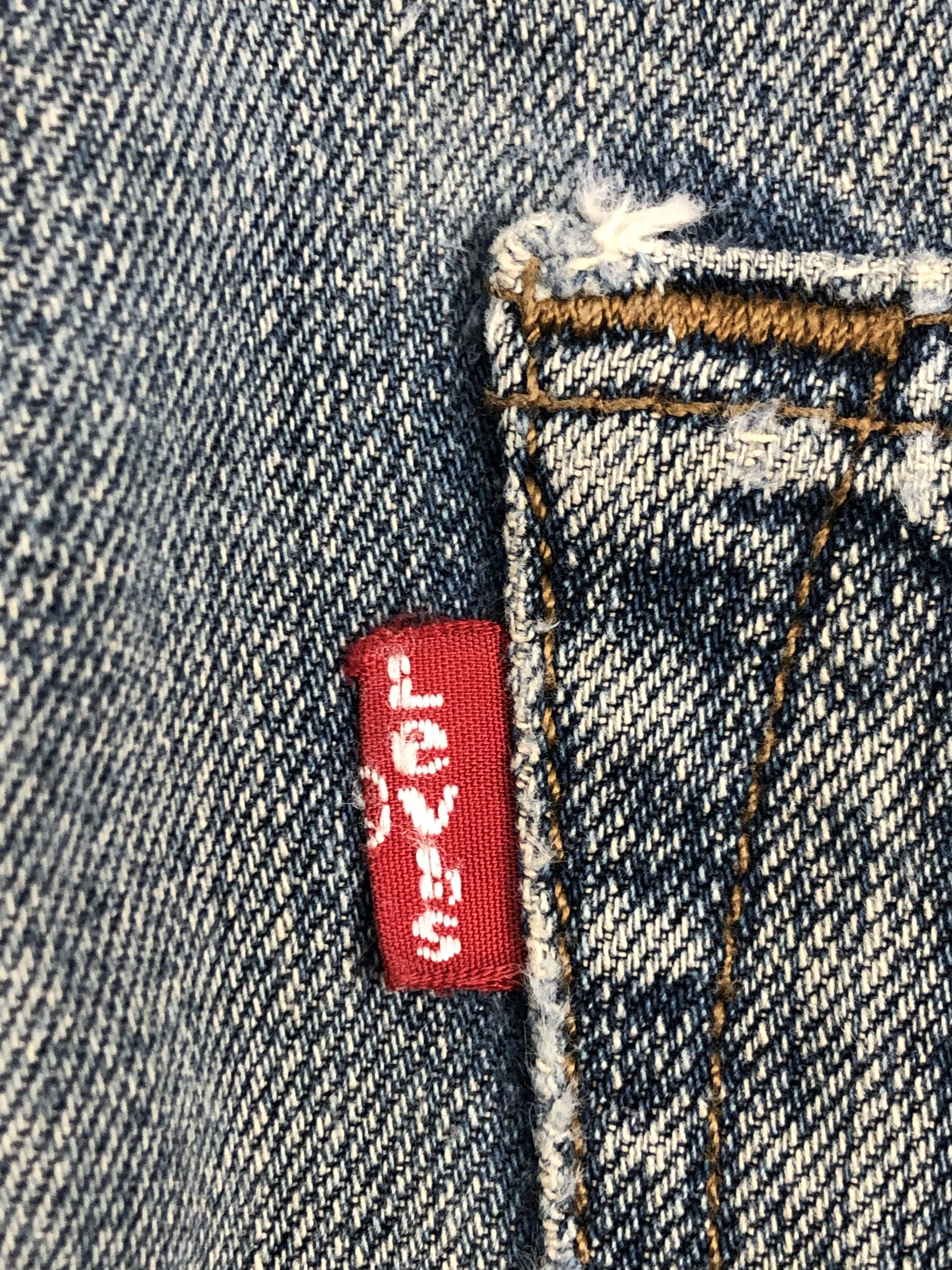 Levi's Vintage Levis 501 Faded Blue Jeans DP1344 Size US 33 - 8 Thumbnail