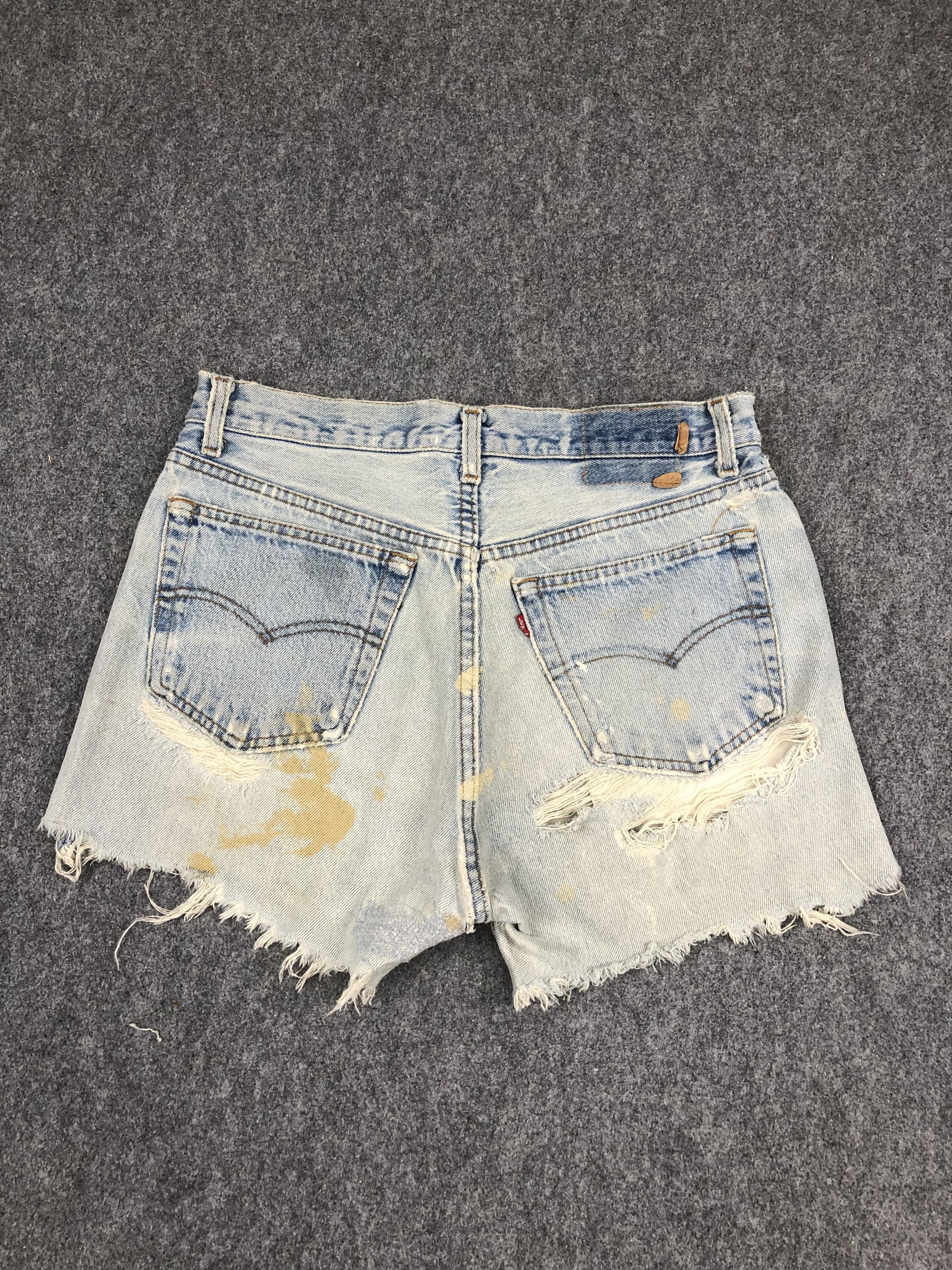 Levi's × Vintage Vintage Levis 501 Faded Blue Short Jeans DP1346 Size US 30 / EU 46 - 2 Thumbnail