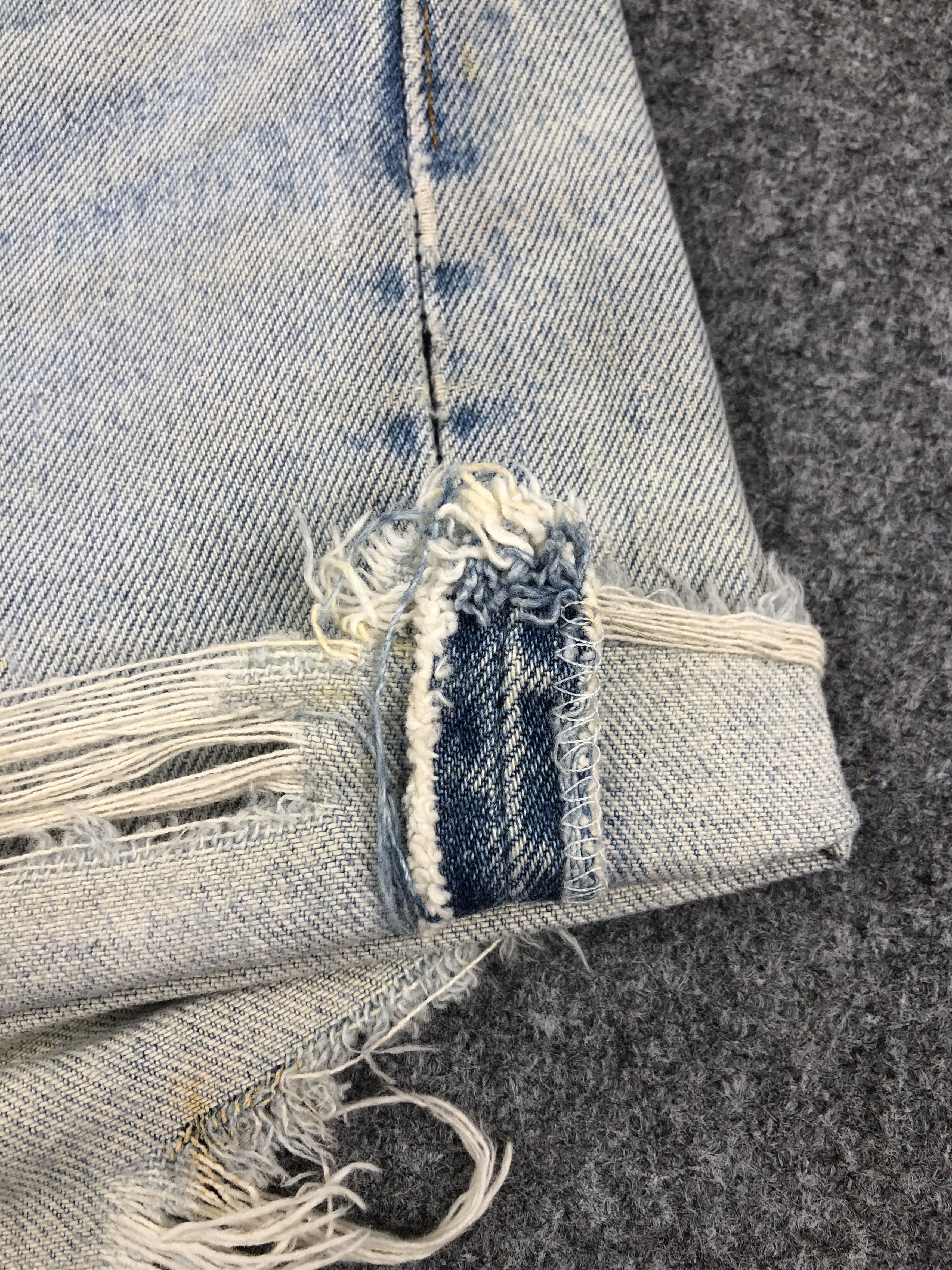 Levi's × Vintage Vintage Levis 501 Faded Blue Short Jeans DP1346 Size US 30 / EU 46 - 5 Thumbnail