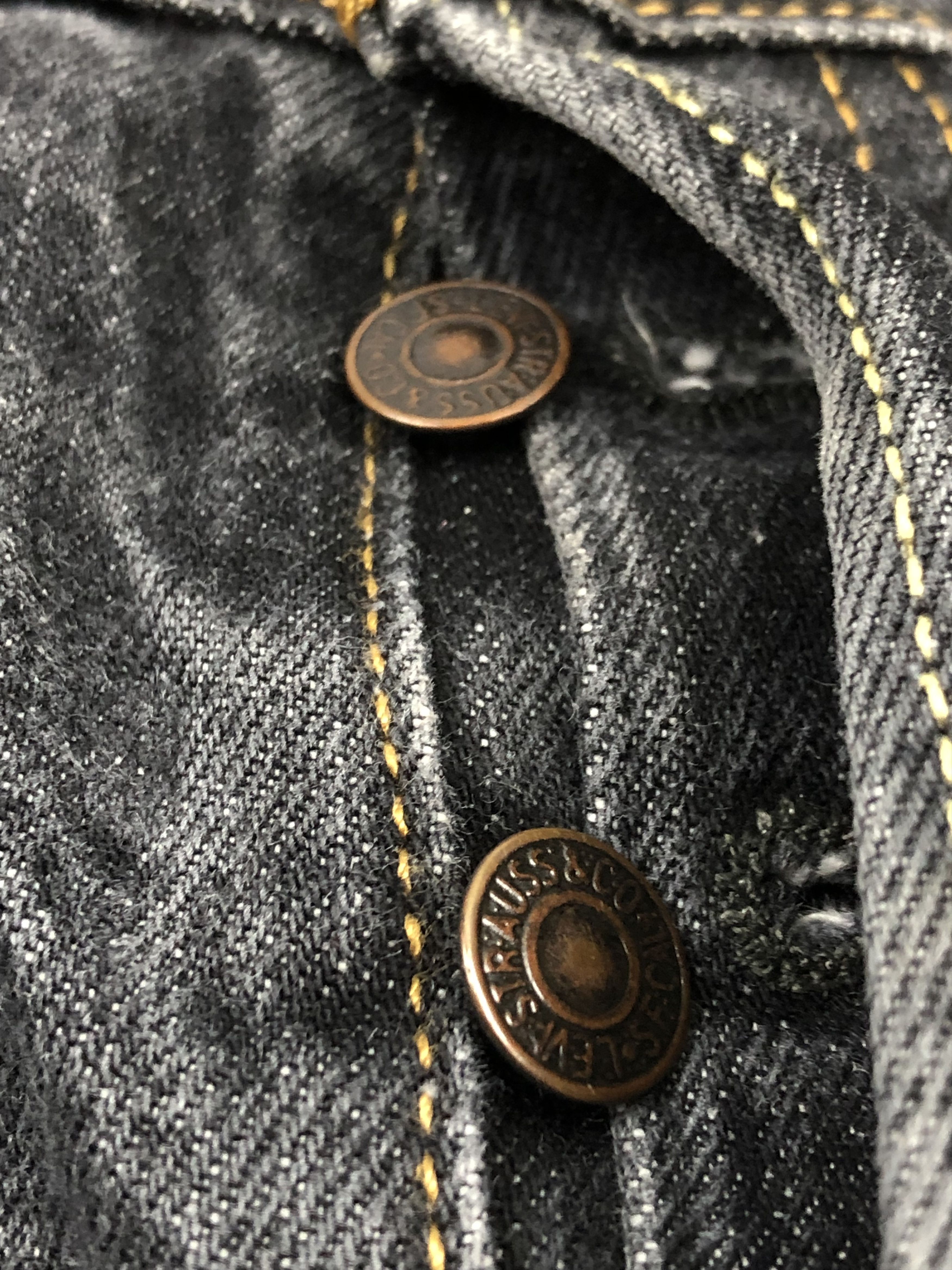 Levi's × Vintage Vintage Levis 501 Faded Black Short Jeans Size US 36 / EU 52 - 9 Thumbnail