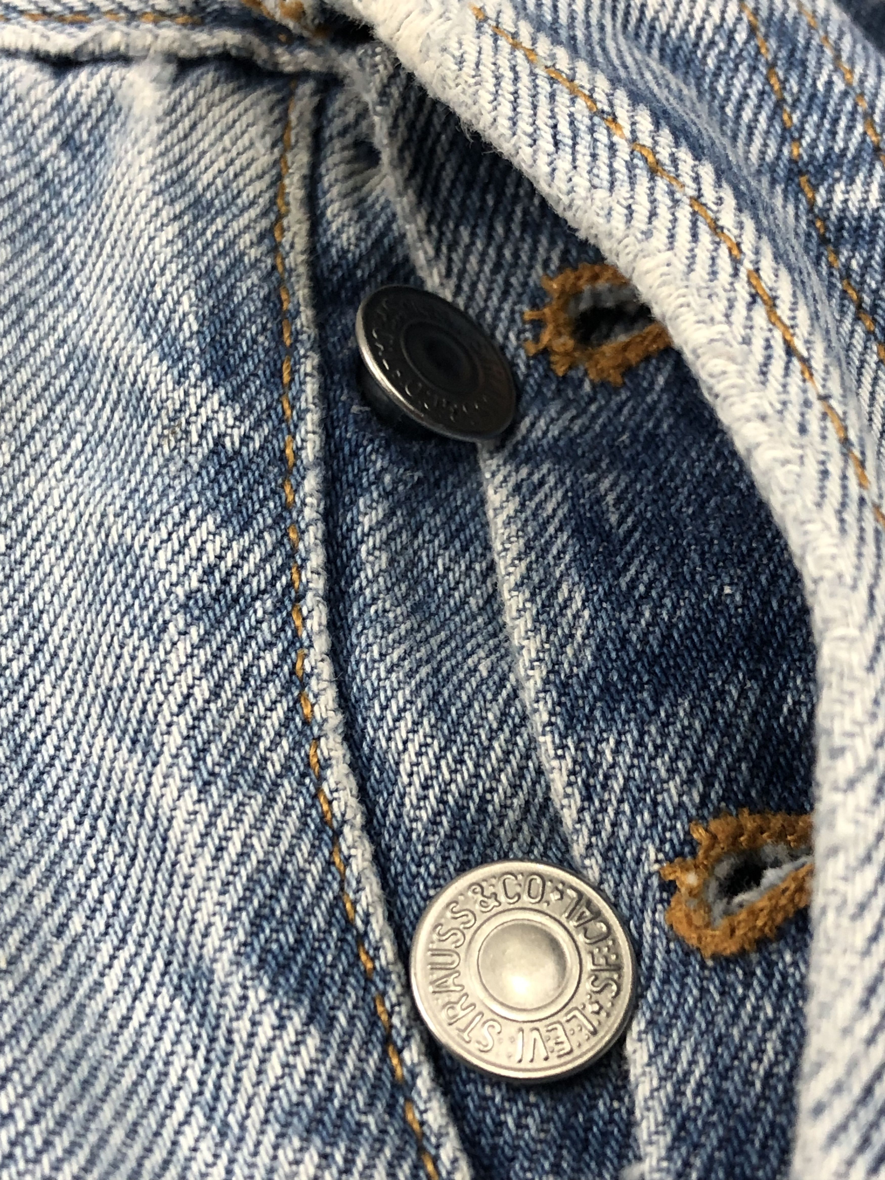 Levi's × Vintage Vintage Levis 501 Faded Blue Cropped Jeans Size US 33 - 7 Thumbnail