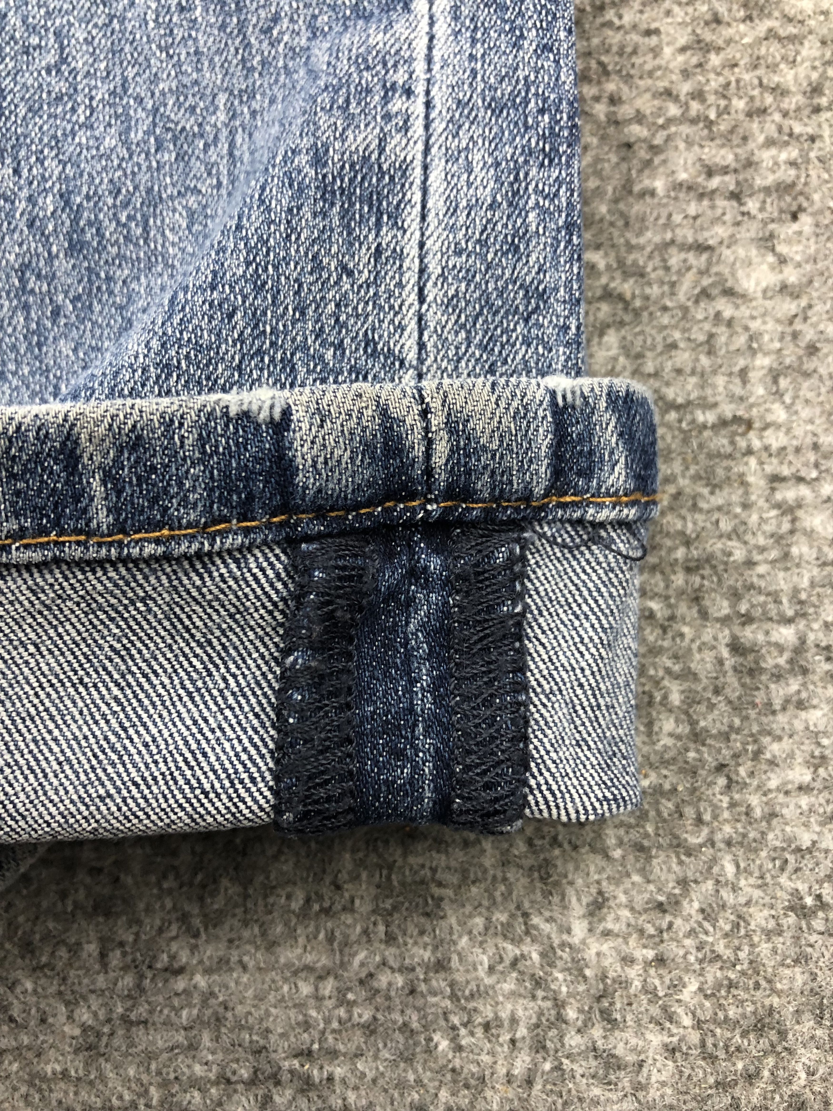 Levi's × Vintage Vintage Levis 505 Faded Blue Jeans Size US 38 / EU 54 - 9 Thumbnail