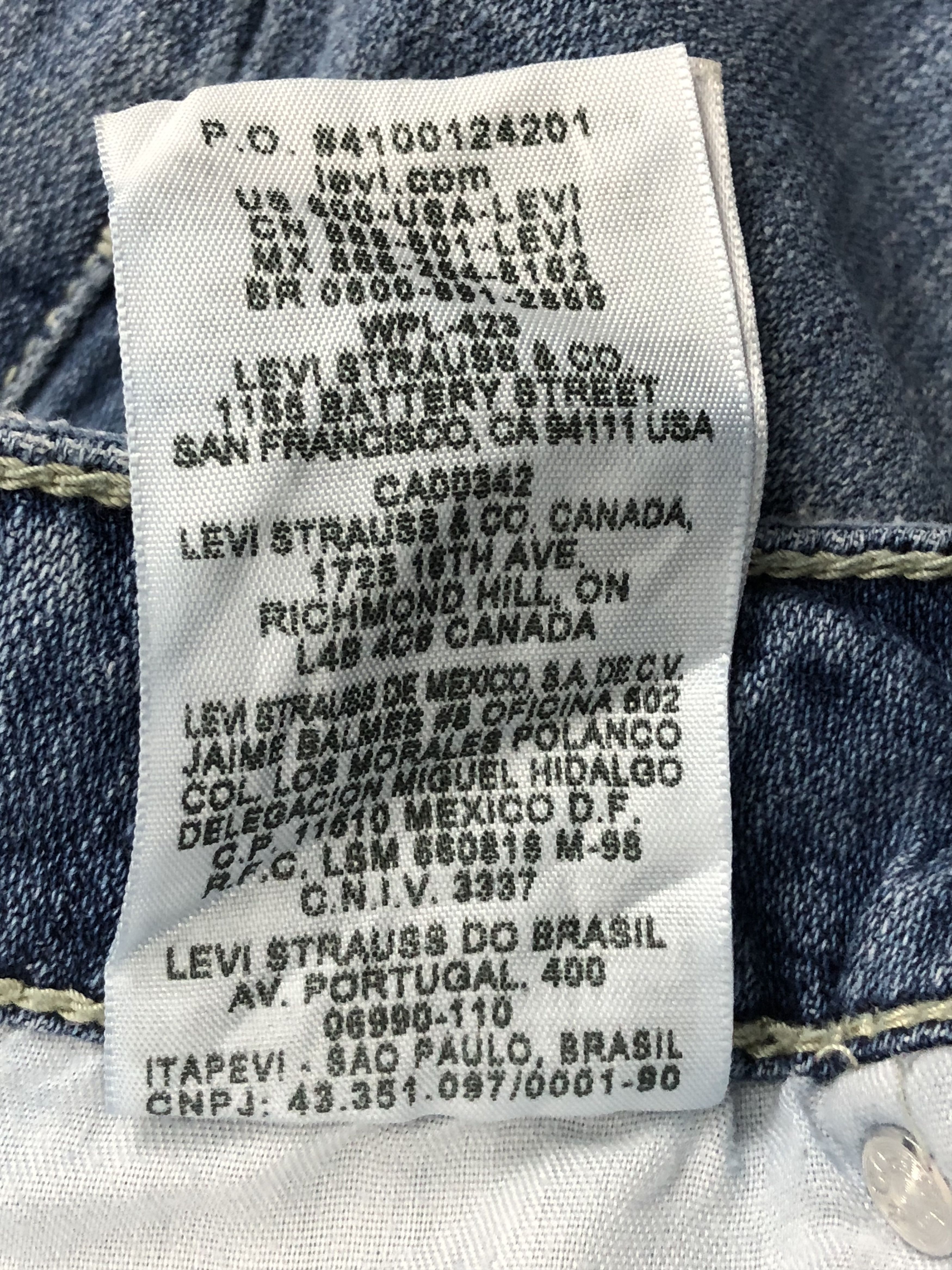 Levi's Vintage Levis 518 Flared Bootcut Women Jeans DP1354 Size US 31 - 7 Thumbnail
