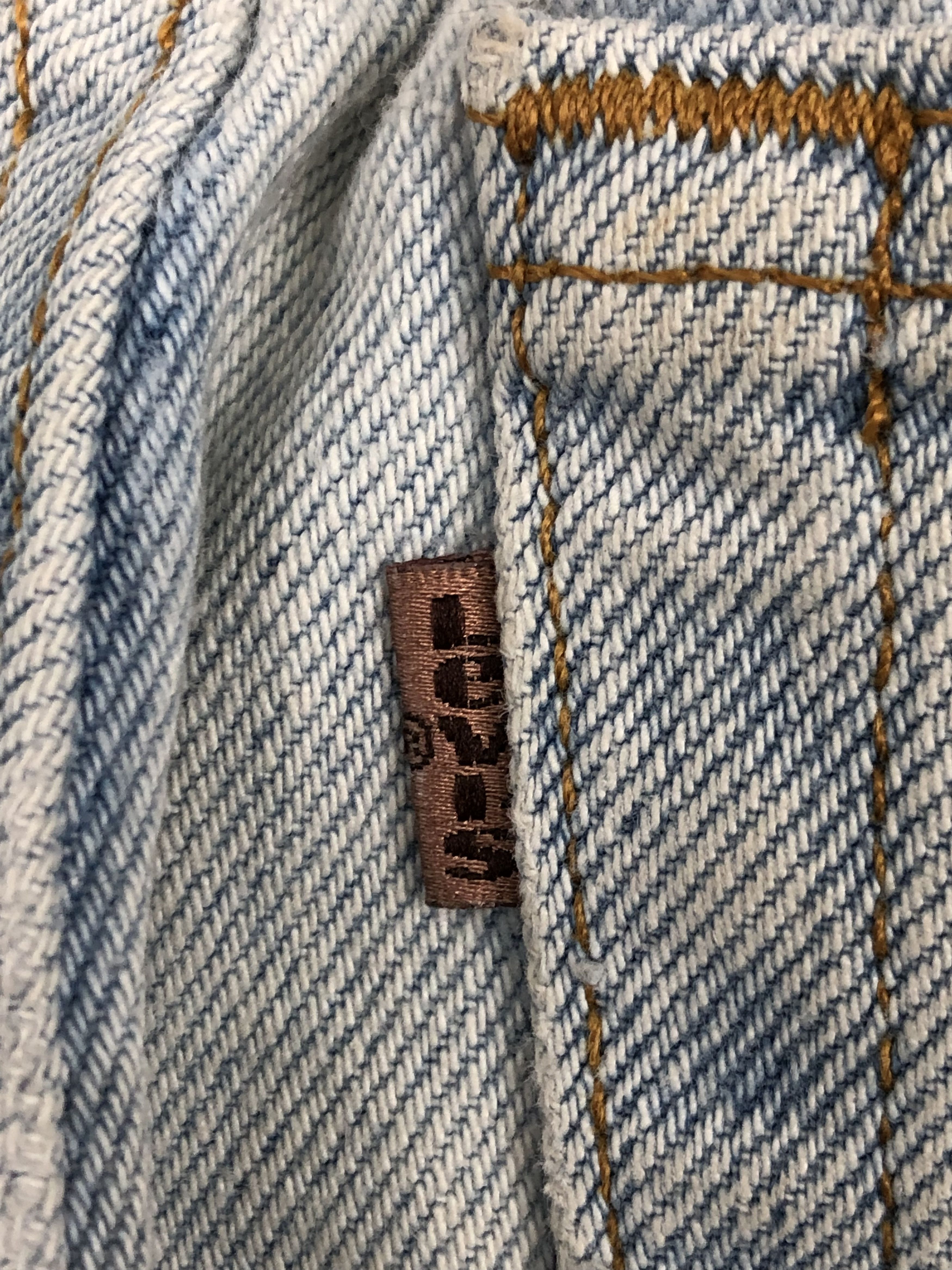 Levi's Vintage 90s Levis 530 Light Wash Jeans DP1358 Size US 33 - 10 Thumbnail