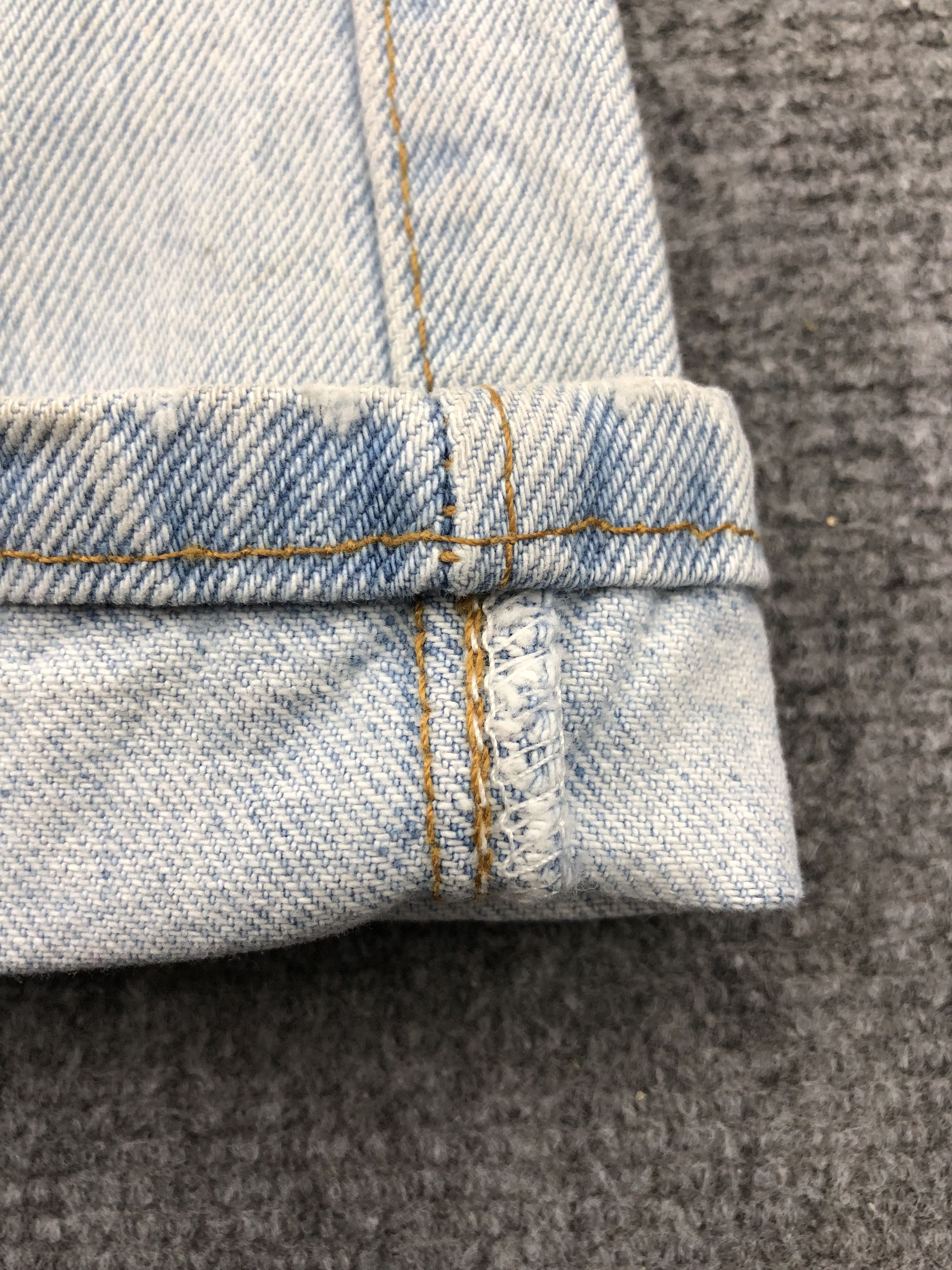 Levi's Vintage 90s Levis 530 Light Wash Jeans DP1358 Size US 33 - 9 Thumbnail