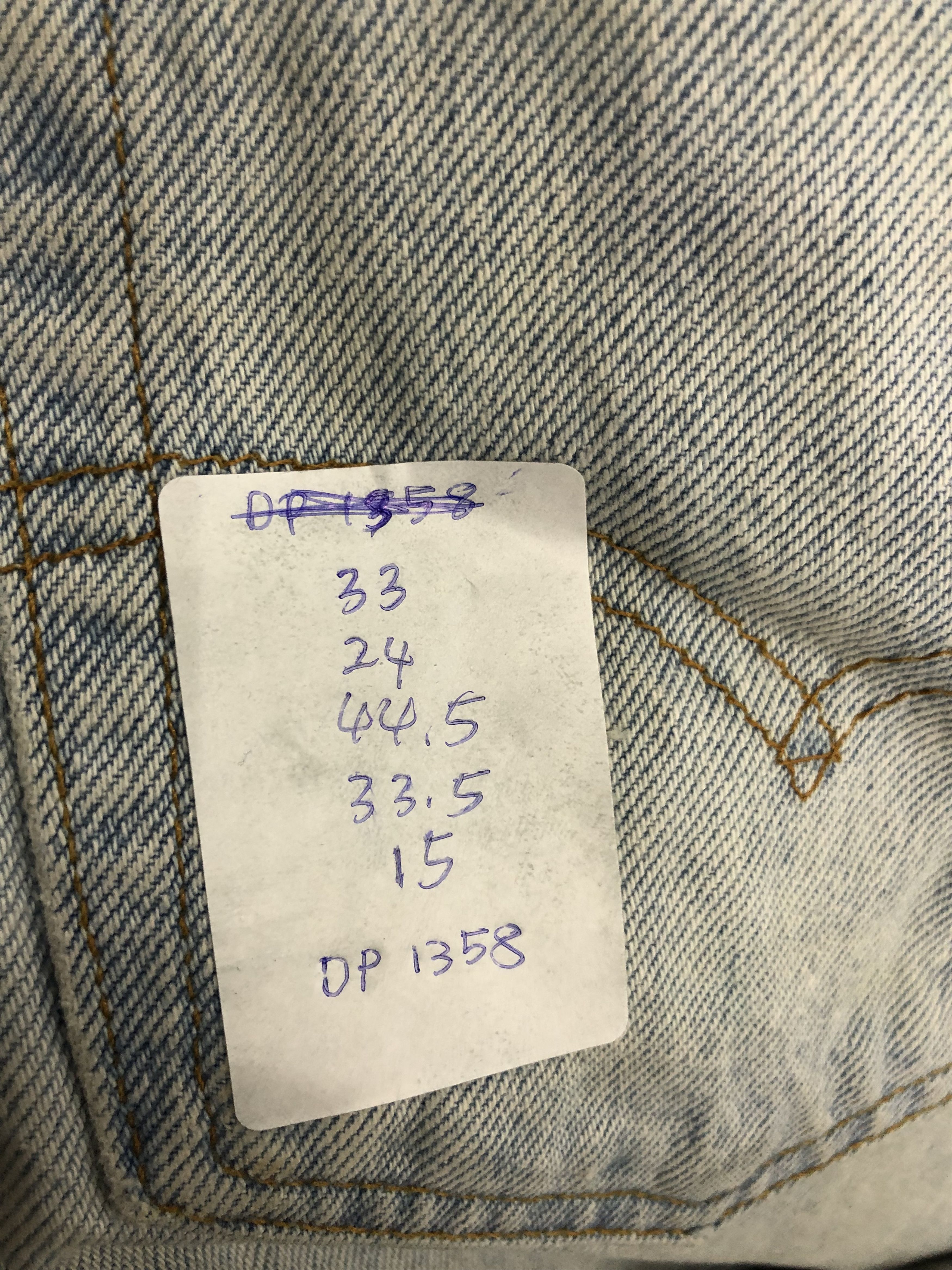 Levi's Vintage 90s Levis 530 Light Wash Jeans DP1358 Size US 33 - 13 Thumbnail