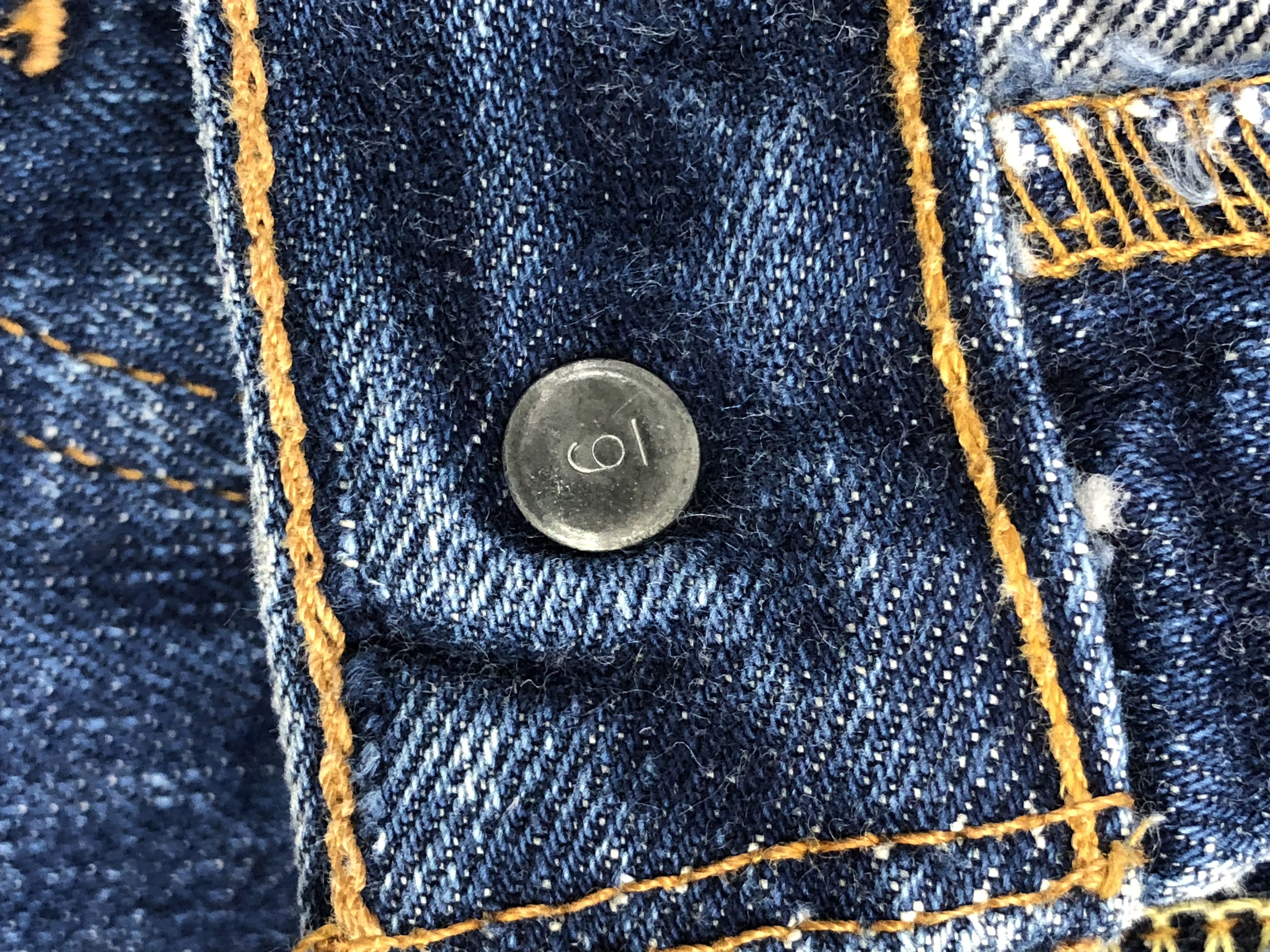 Levi's × Vintage Vintage Levis 501 Selvedge Faded Blue Short Jeans Size US 32 / EU 48 - 8 Thumbnail