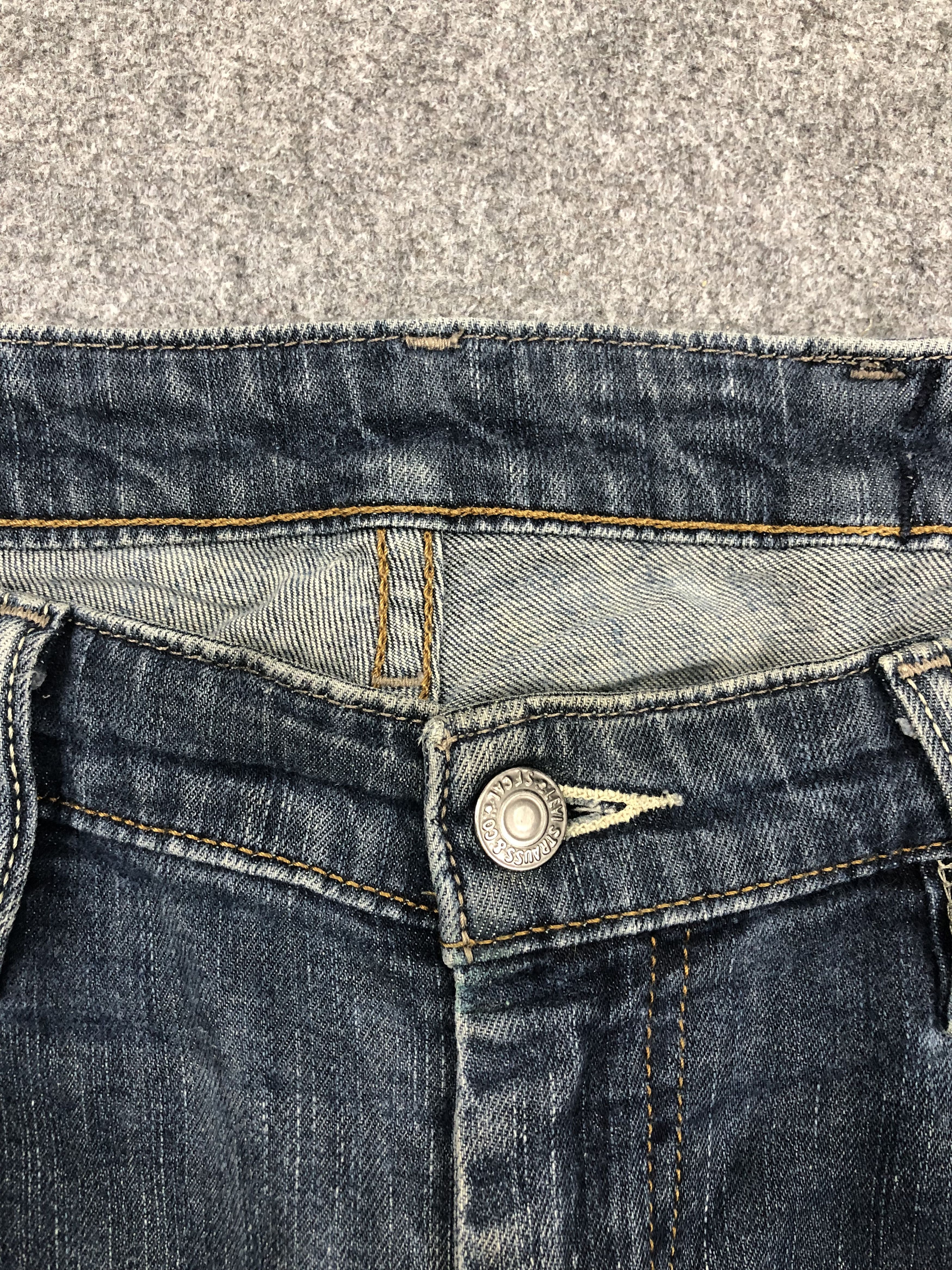 Levi's × Vintage Vintage Levis 511 Faded Blue Jeans DP1521 Size US 36 / EU 52 - 11 Thumbnail