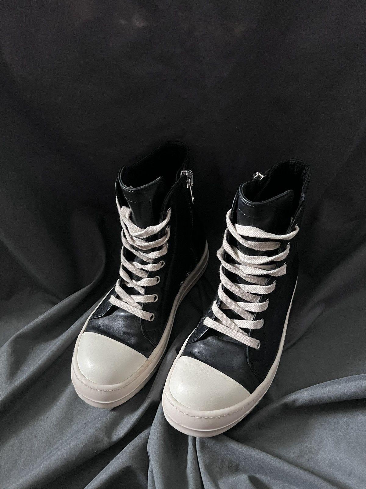 Rick Owens Rick owens mainline ramones hi-top LPO size40.5 | Grailed