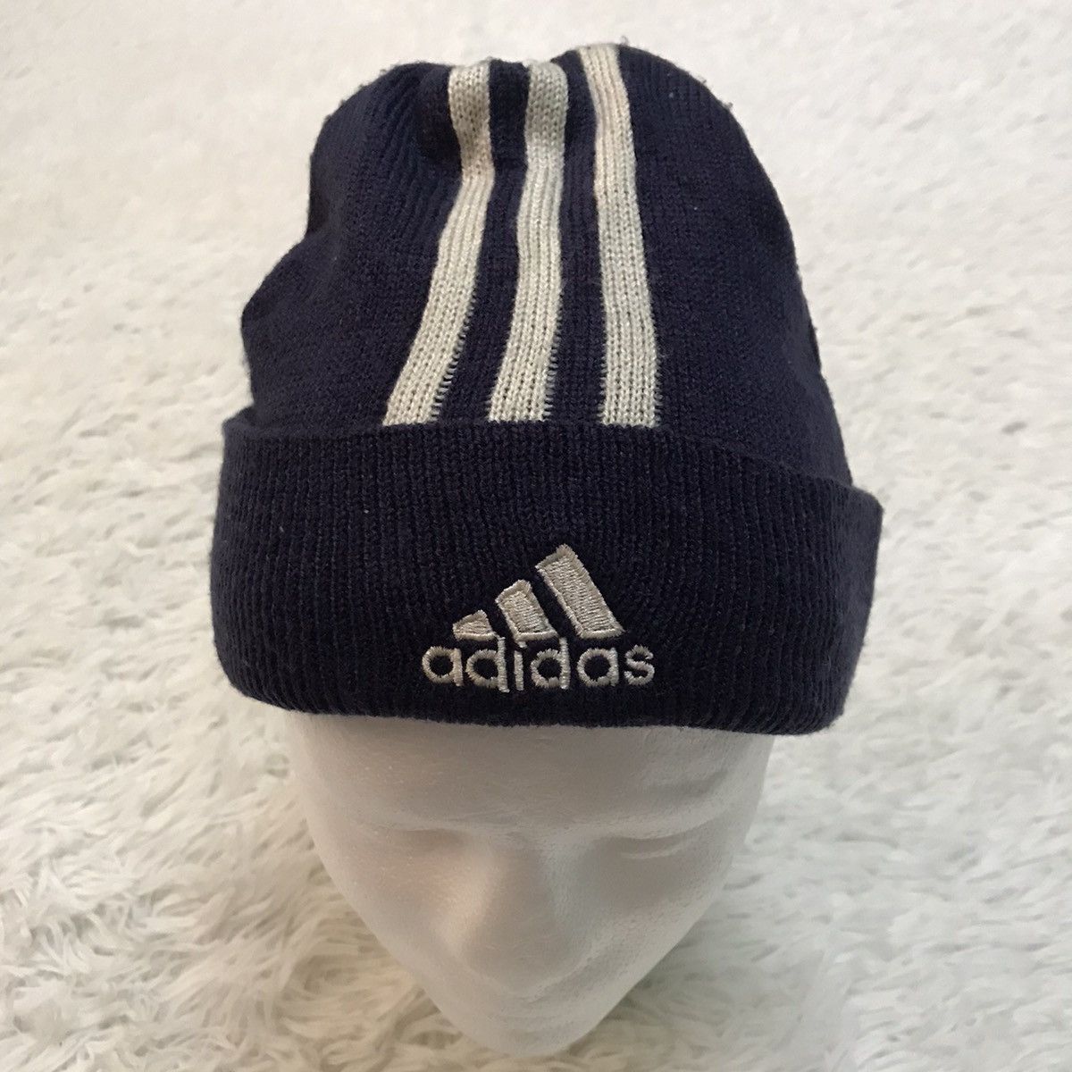 Adidas Vintage Adidas beanie / snowcap Size ONE SIZE - 1 Thumbnail