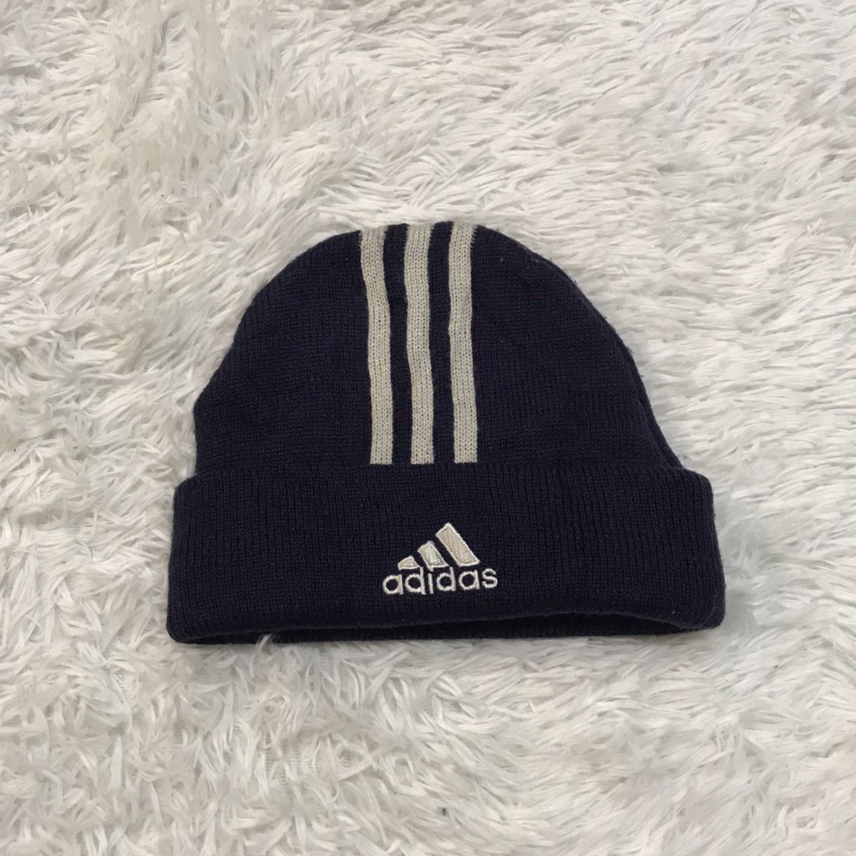 Adidas Vintage Adidas beanie / snowcap Size ONE SIZE - 2 Thumbnail
