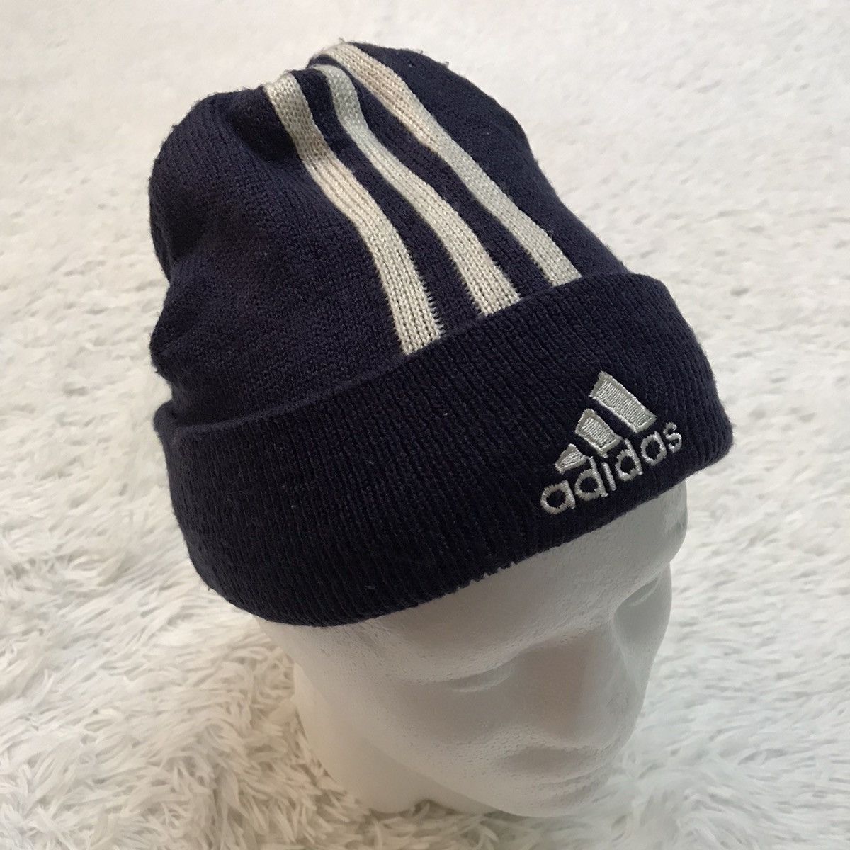 Adidas Vintage Adidas beanie / snowcap Size ONE SIZE - 9 Thumbnail