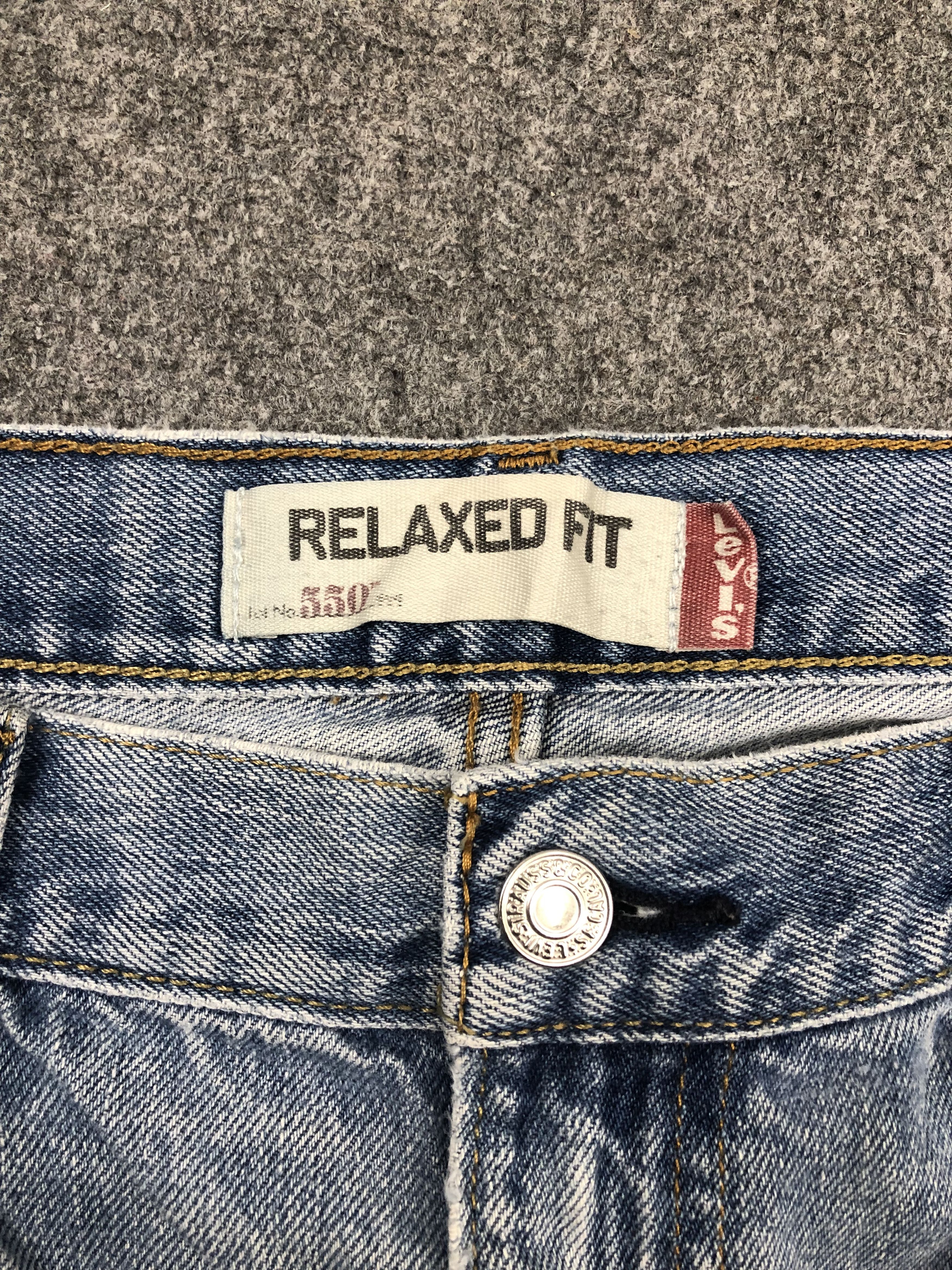 Levi's × Vintage Vintage Levis 550 Faded Blue Jeans DP1524 Size US 39 - 6 Thumbnail