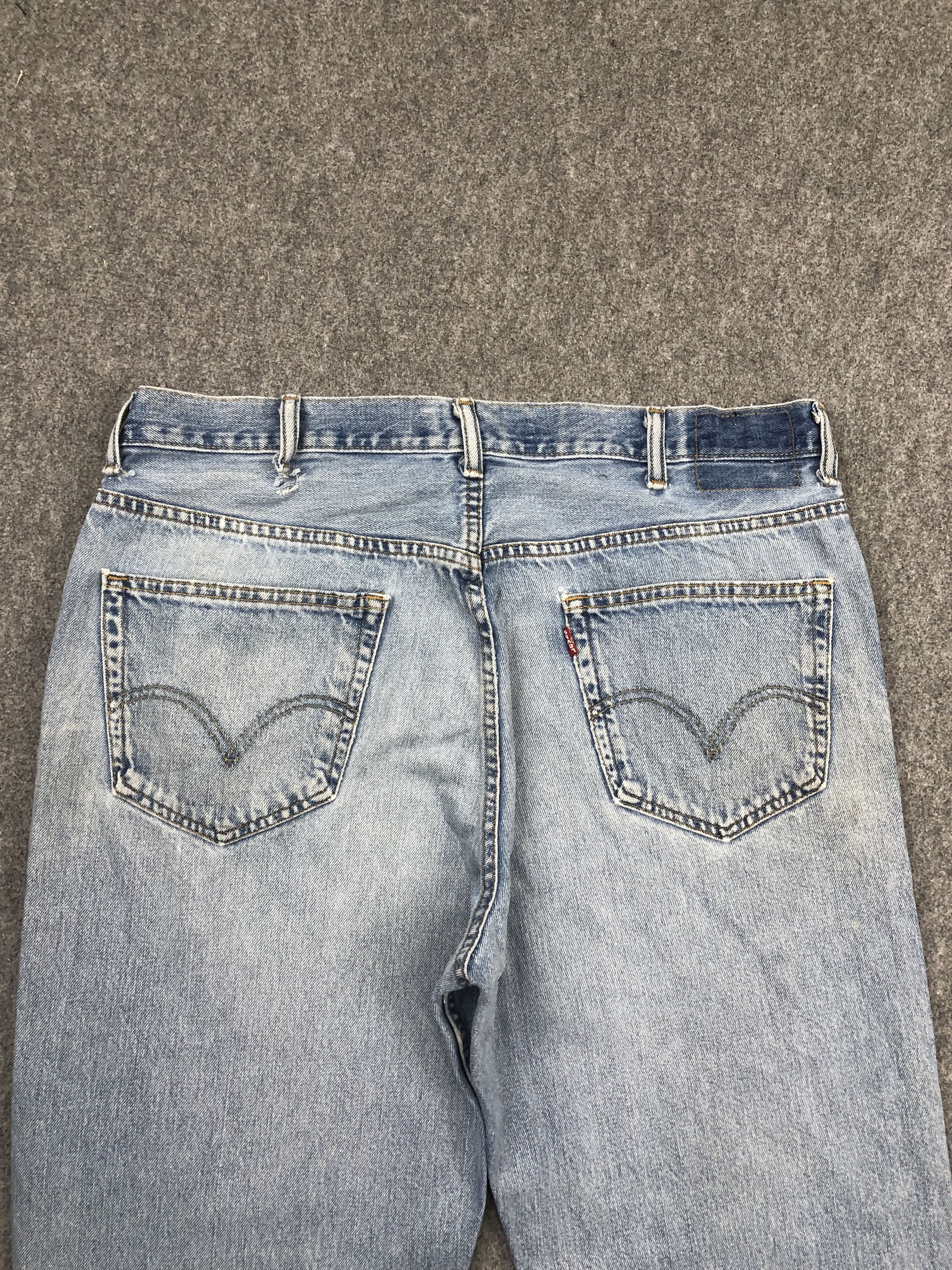 Levi's × Vintage Vintage Levis 550 Faded Blue Jeans DP1524 Size US 39 - 4 Thumbnail