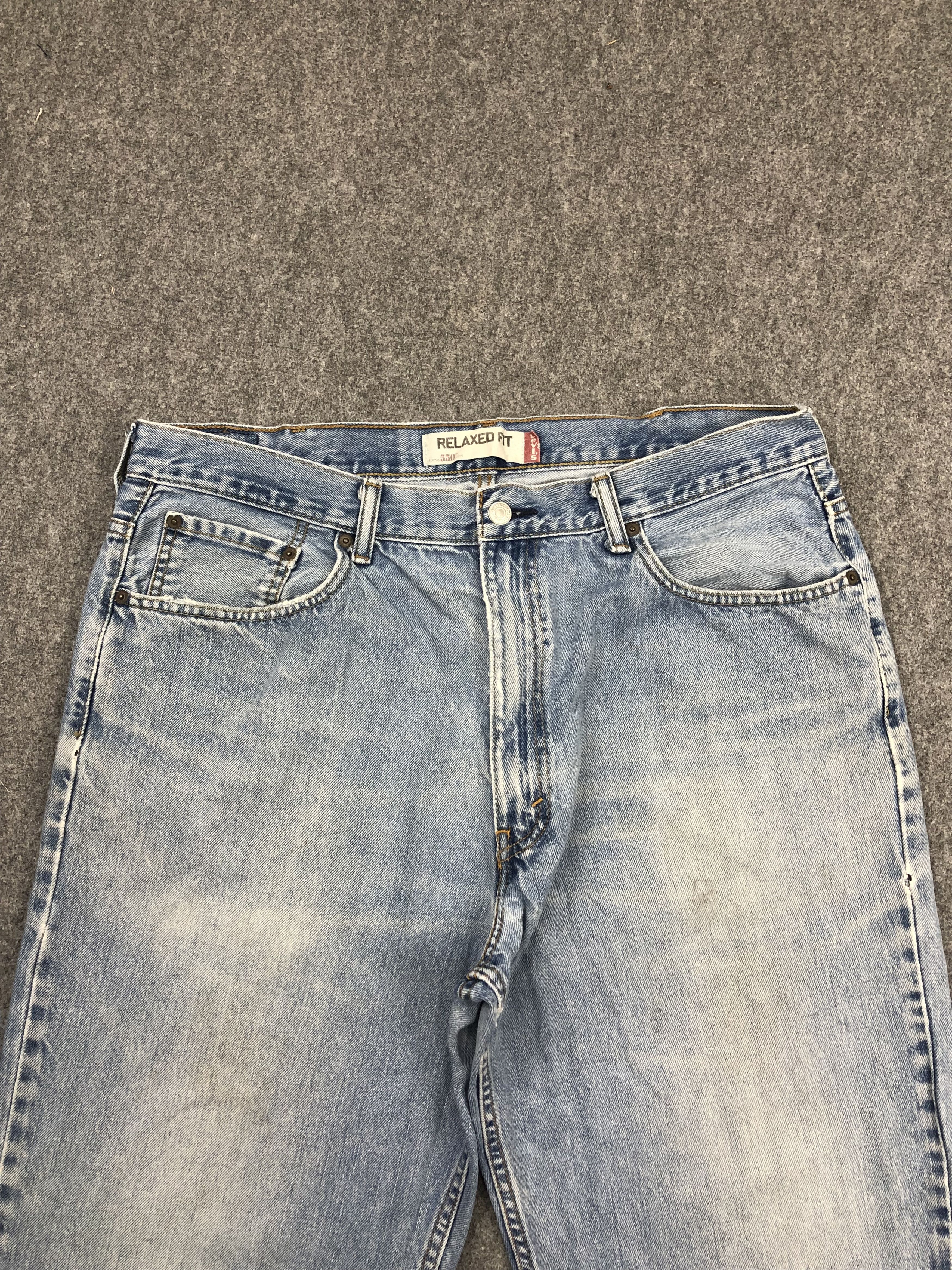 Levi's × Vintage Vintage Levis 550 Faded Blue Jeans DP1524 Size US 39 - 2 Thumbnail