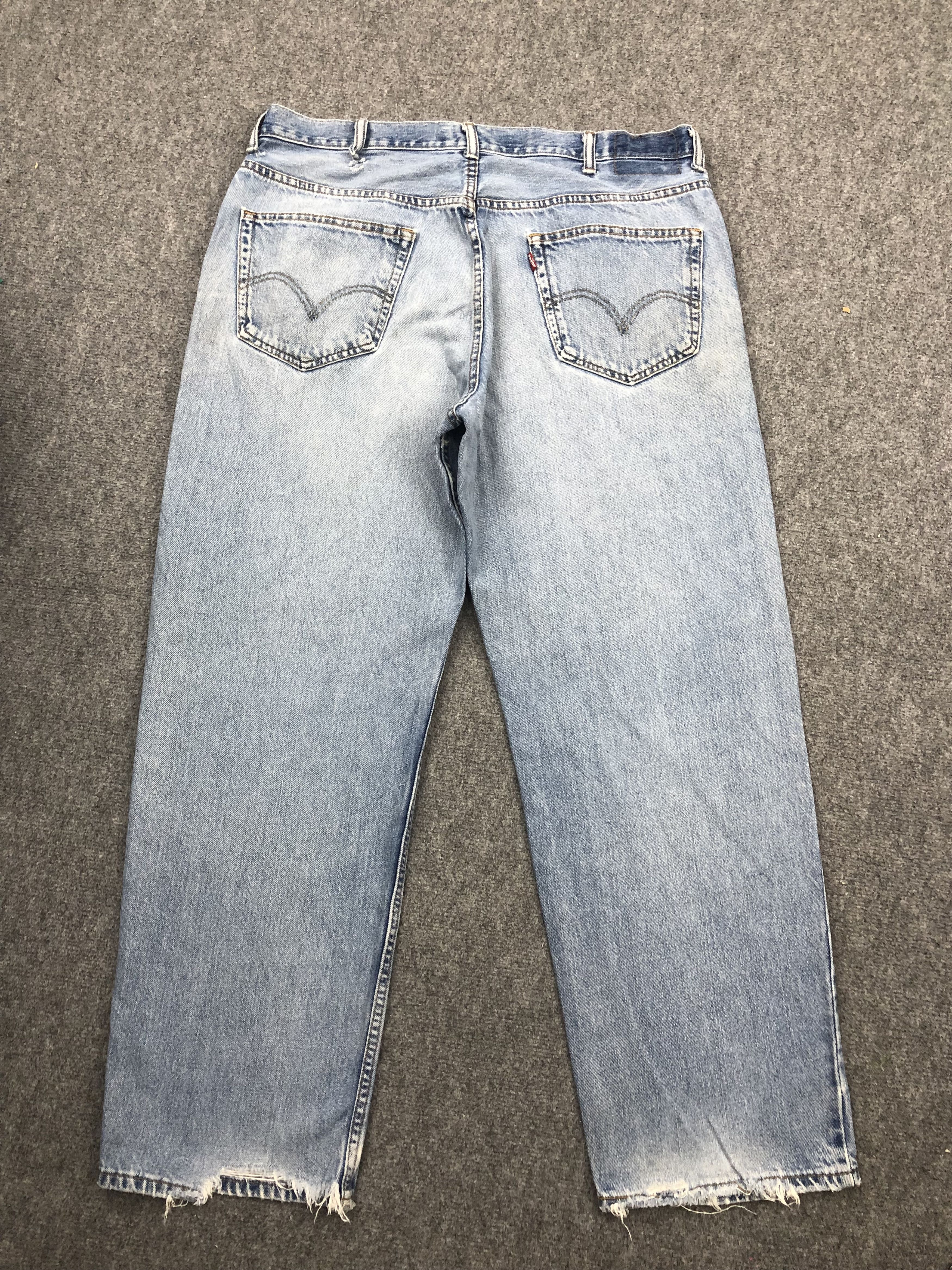 Levi's × Vintage Vintage Levis 550 Faded Blue Jeans DP1524 Size US 39 - 3 Thumbnail