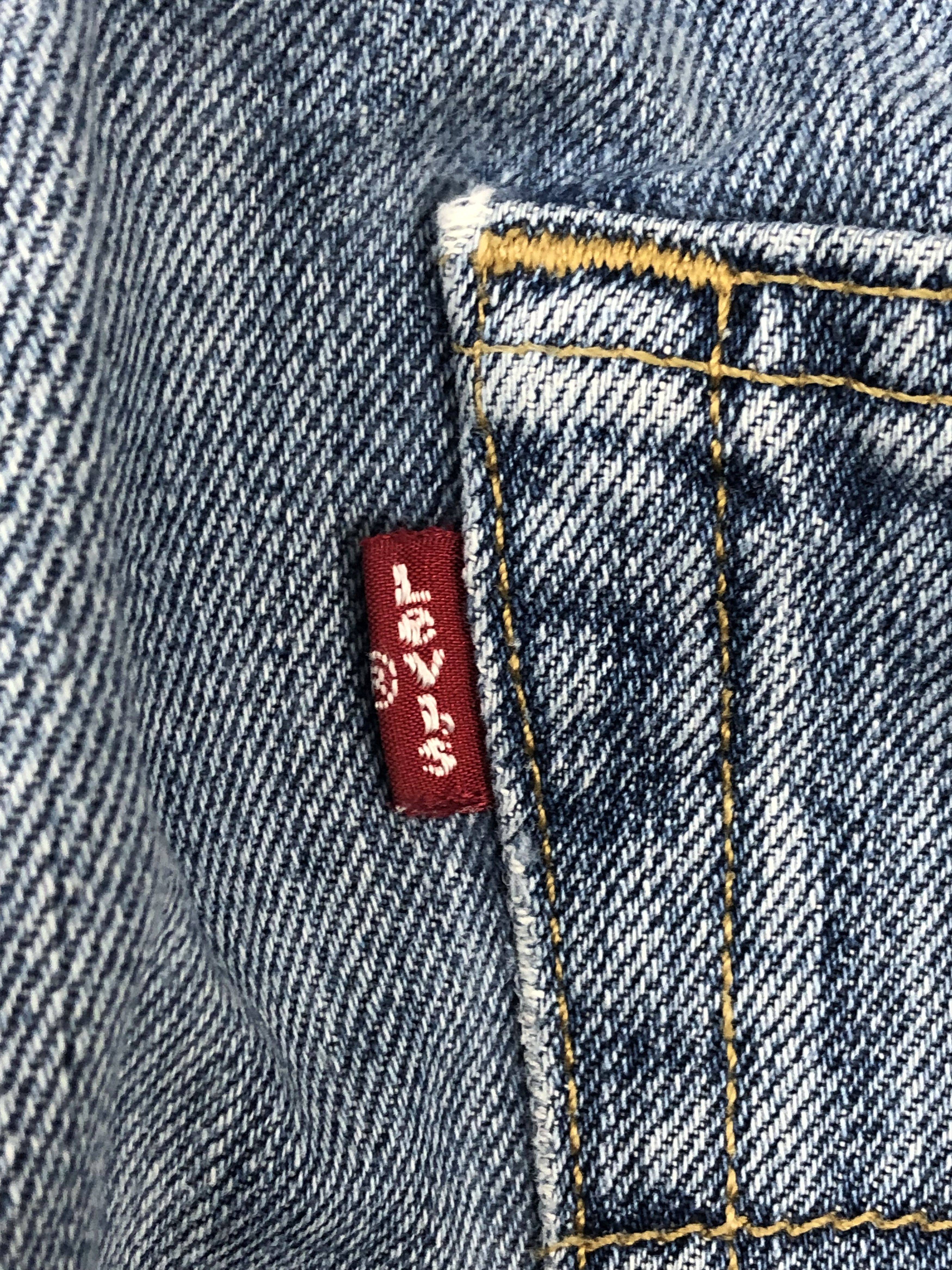 Levi's Vintage Levis 501 Faded Blue Jeans DP1525 Size US 33 - 5 Thumbnail