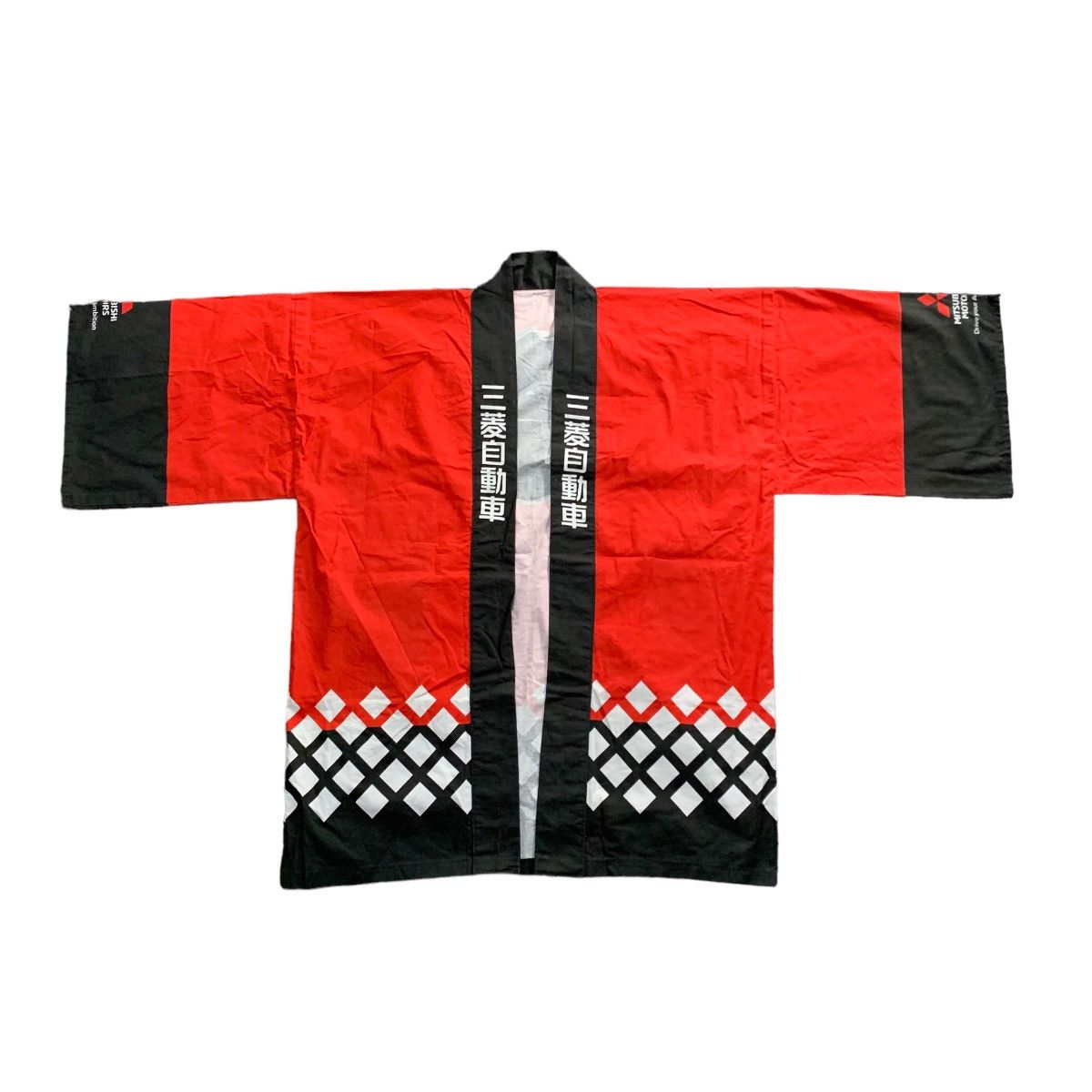 VERY RARE✨JAPANESE SCRIPT TRADITIONAL KIMONO X MITSUBISHI