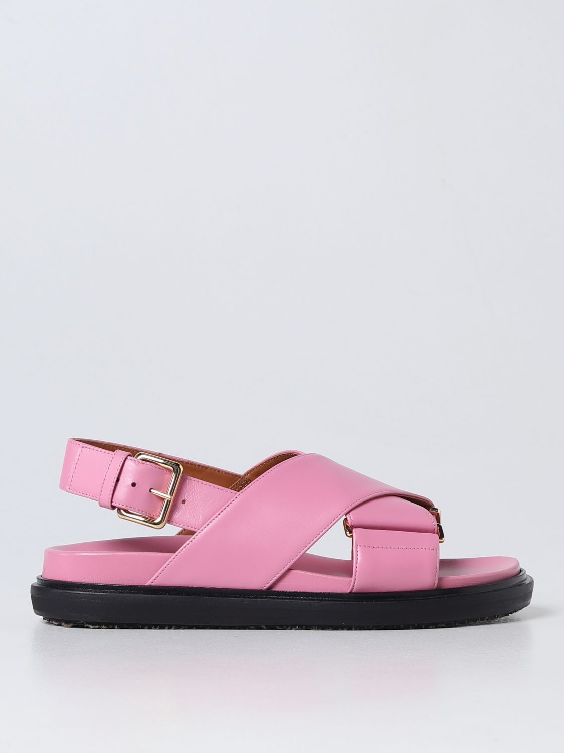 Marni Flat Sandals Woman Pink