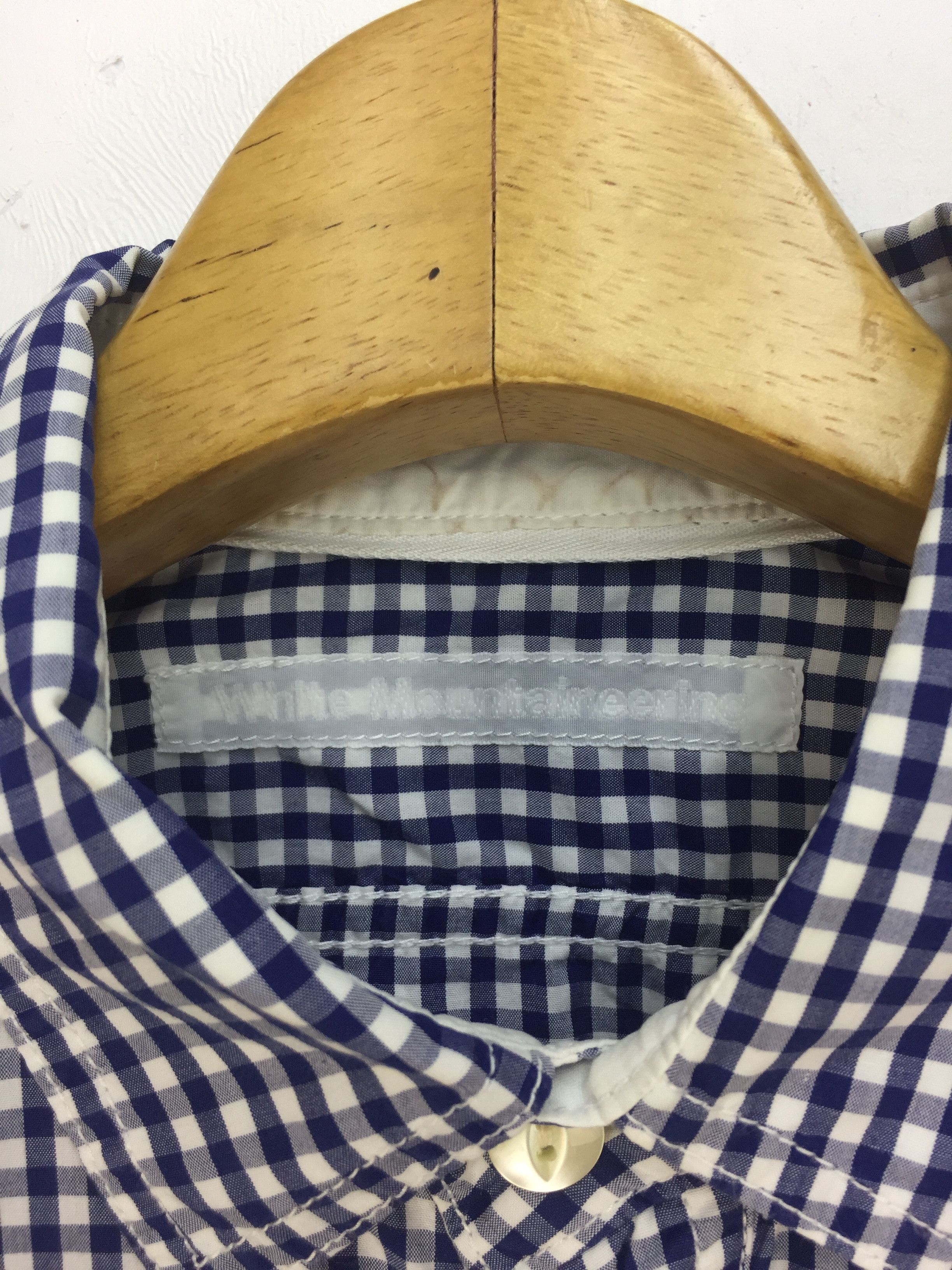 White Mountaineering WHITE MOUNTAINEERING CHECK SHIRT Size US S / EU 44-46 / 1 - 2 Thumbnail