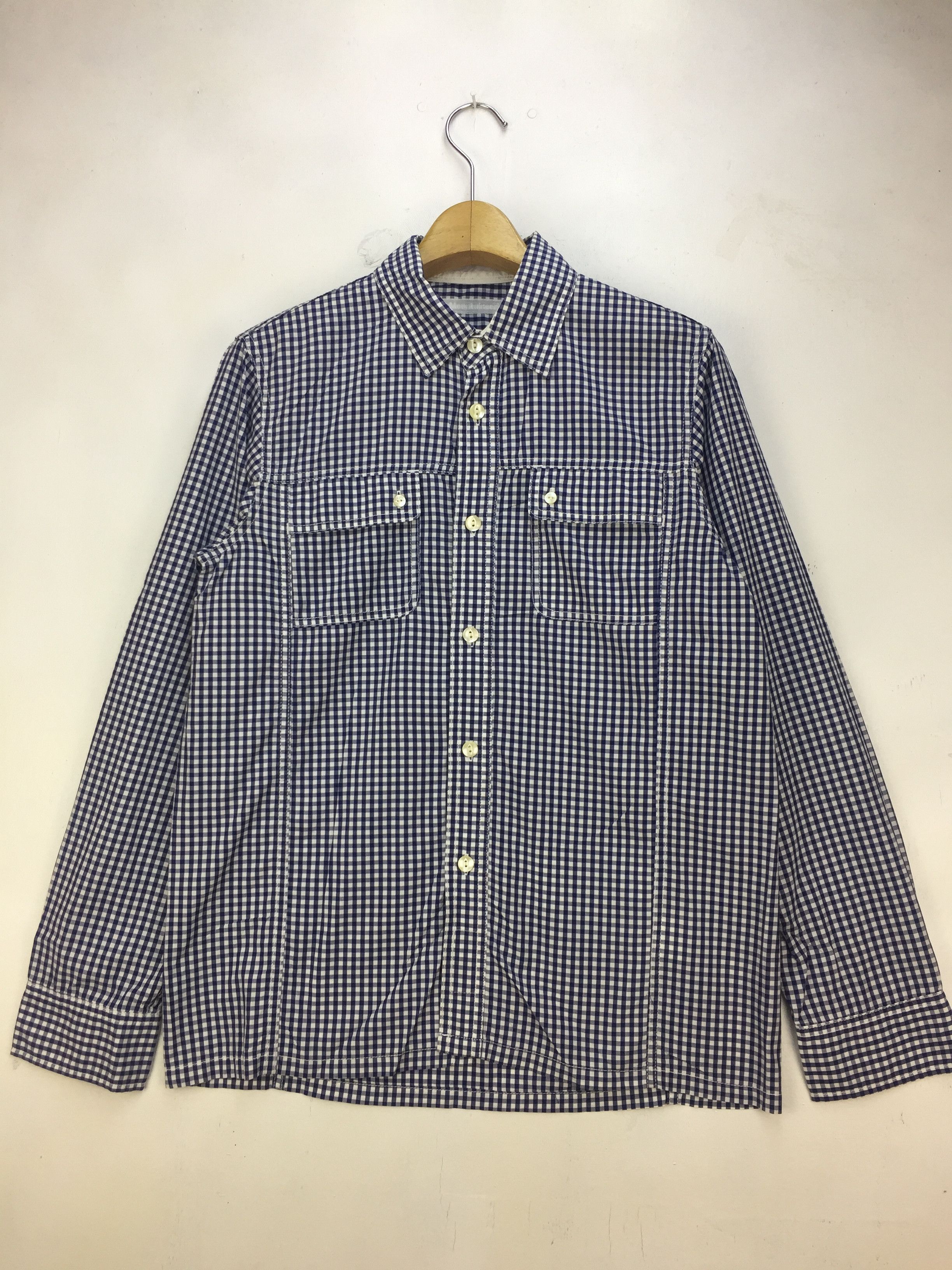 White Mountaineering WHITE MOUNTAINEERING CHECK SHIRT Size US S / EU 44-46 / 1 - 1 Thumbnail