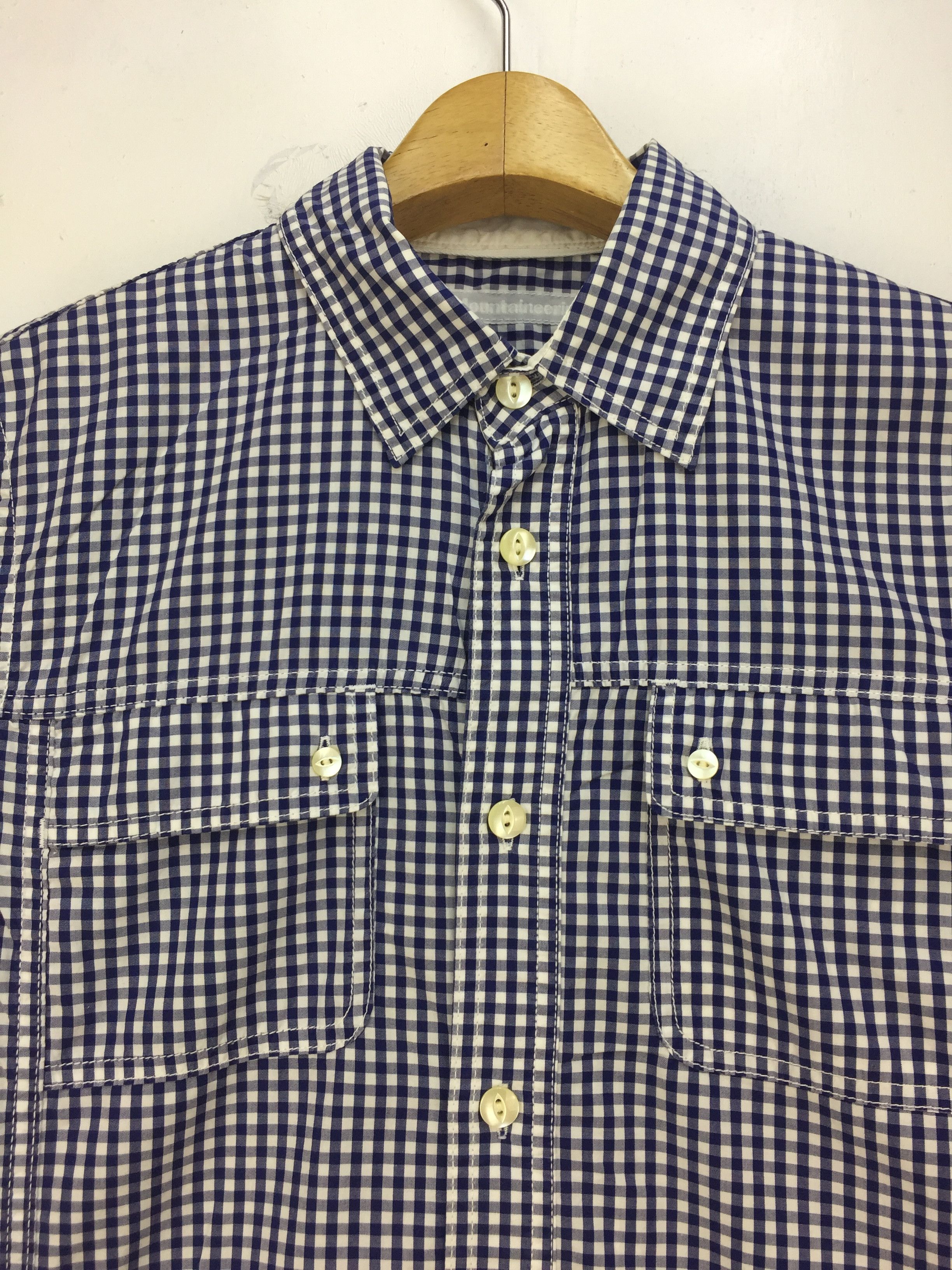 White Mountaineering WHITE MOUNTAINEERING CHECK SHIRT Size US S / EU 44-46 / 1 - 3 Thumbnail