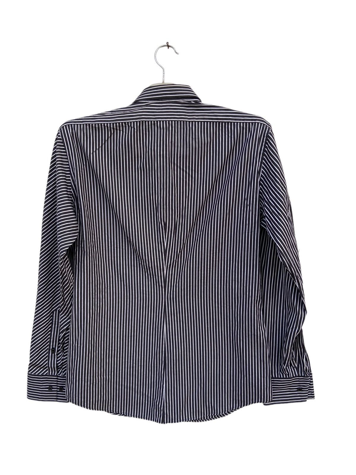 Black Barrett × Neil Barrett Black Barrett by Neil Barrett Stripe Shirt Size US M / EU 48-50 / 2 - 2 Thumbnail