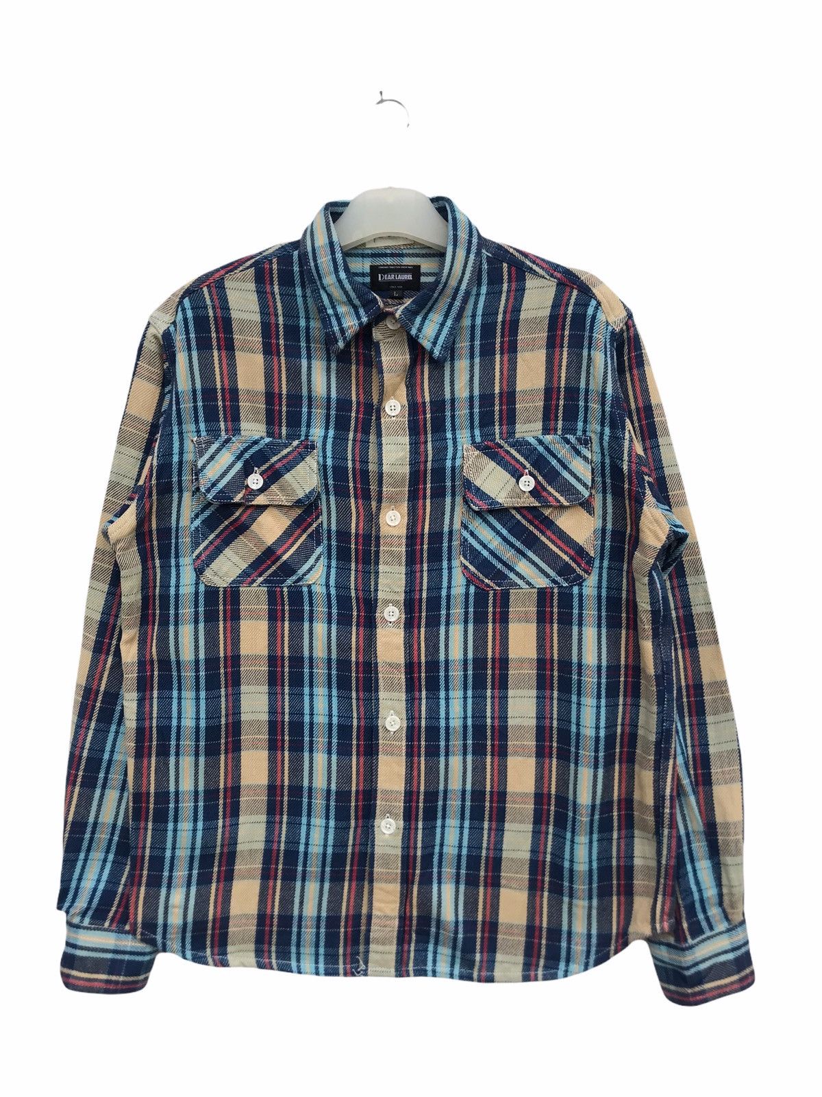 Japanese Brand Dear Laurel Union Made Flanel Size US L / EU 52-54 / 3 - 1 Preview