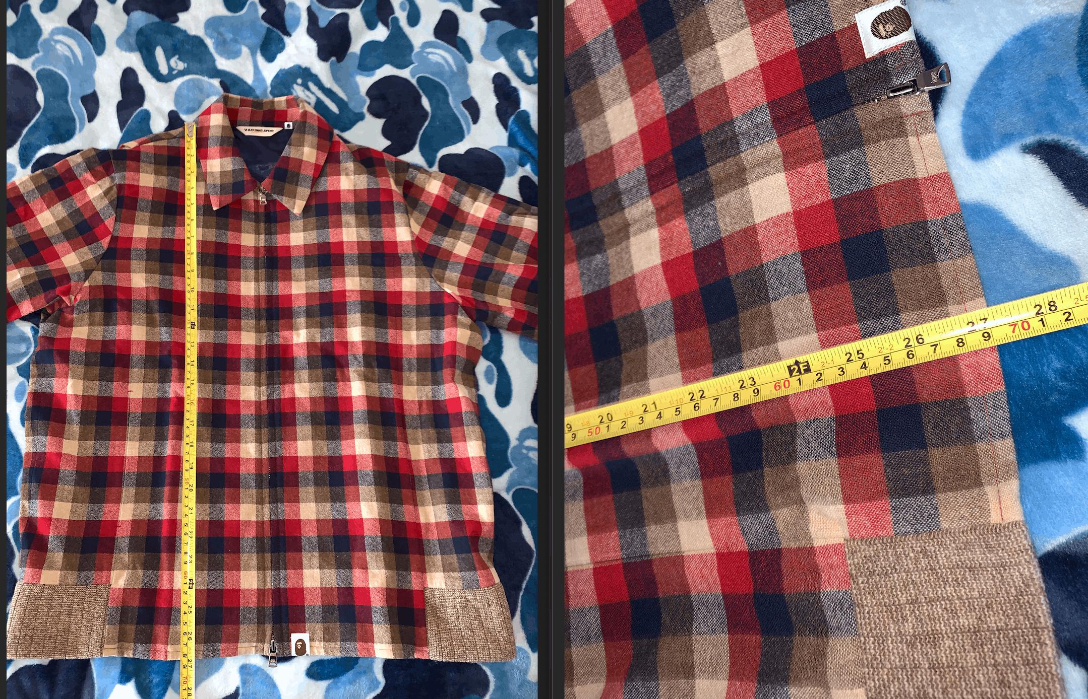 Bape Bape Check Jacket Size US L / EU 52-54 / 3 - 16 Thumbnail