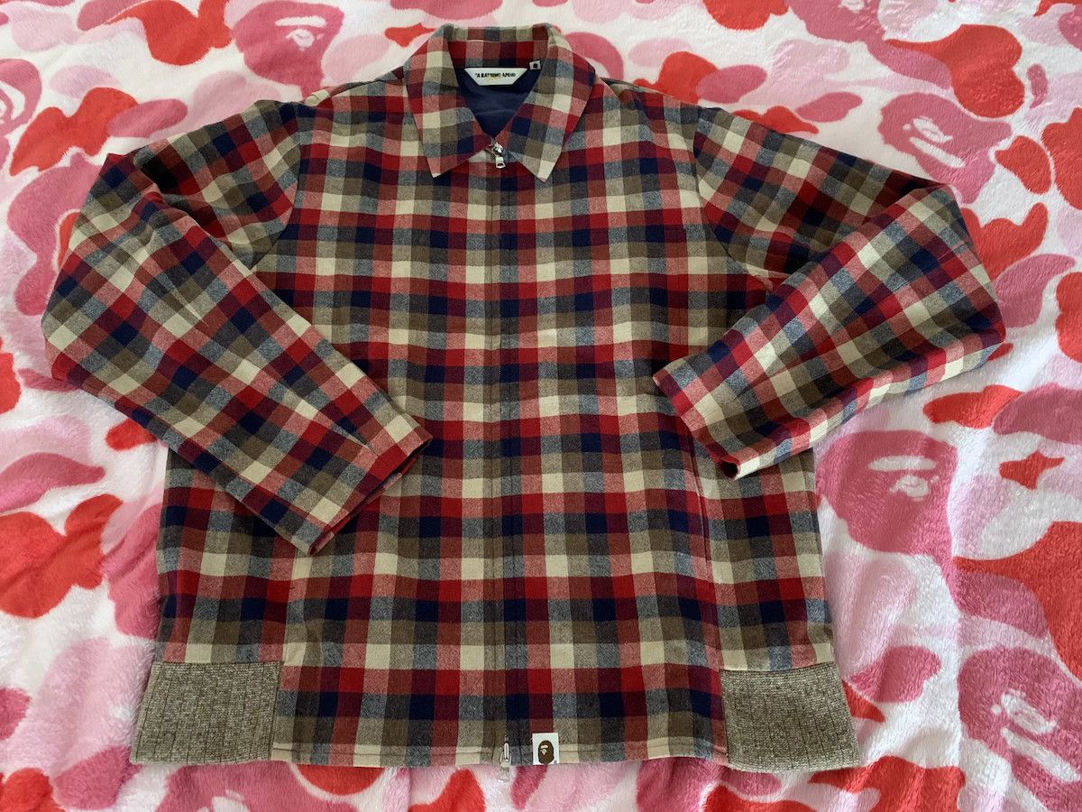 Bape Bape Check Jacket Size US L / EU 52-54 / 3 - 1 Thumbnail