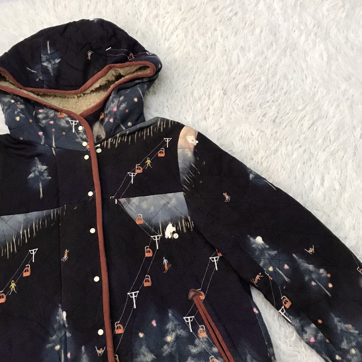 Japanese Brand Franche lipie hoodie jacket made in Japan Size S / US 4 / IT 40 - 6 Thumbnail