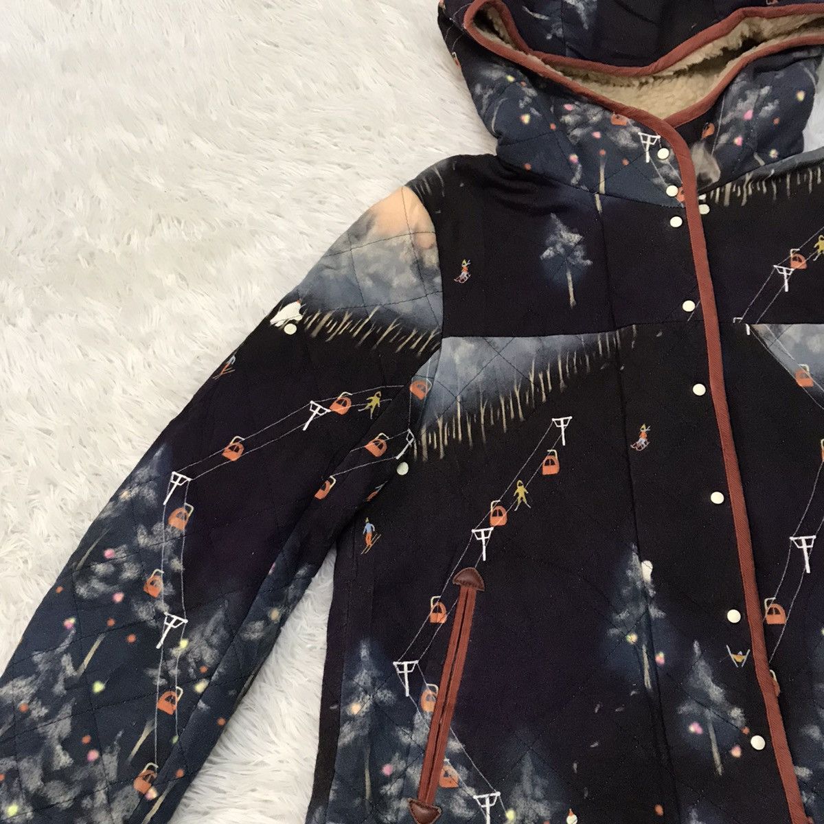 Japanese Brand Franche lipie hoodie jacket made in Japan Size S / US 4 / IT 40 - 3 Thumbnail