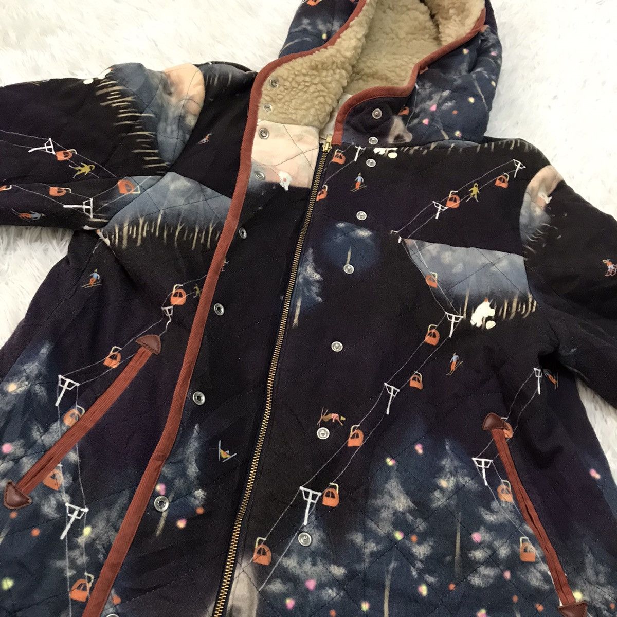 Japanese Brand Franche lipie hoodie jacket made in Japan Size S / US 4 / IT 40 - 21 Thumbnail