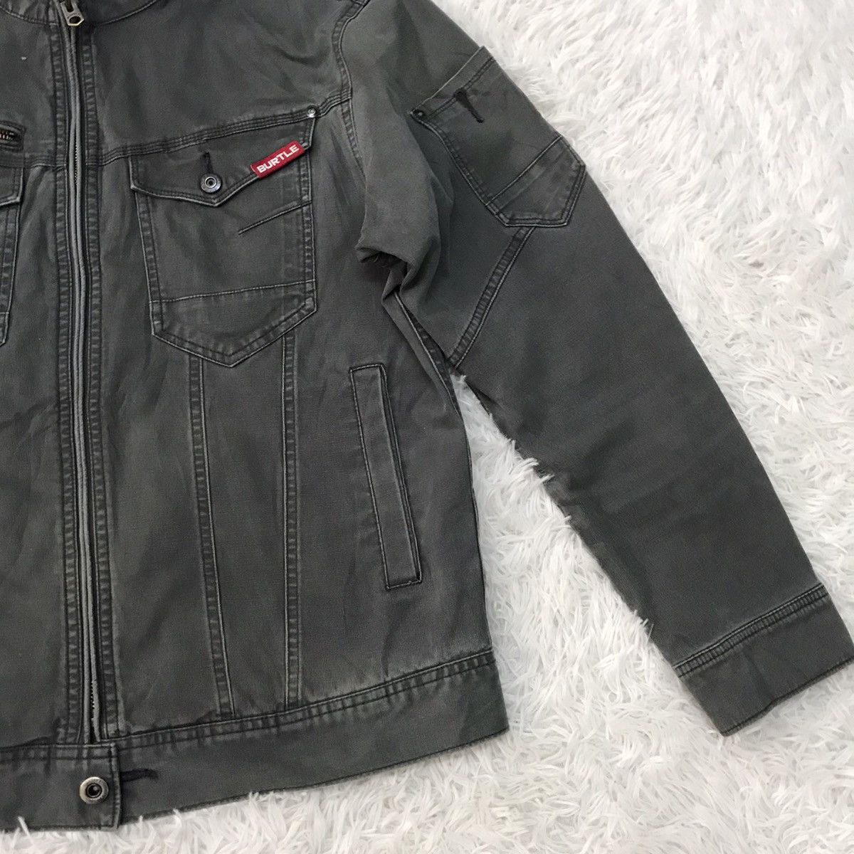 Japanese Brand Burtle workwear jacket Size US M / EU 48-50 / 2 - 4 Thumbnail