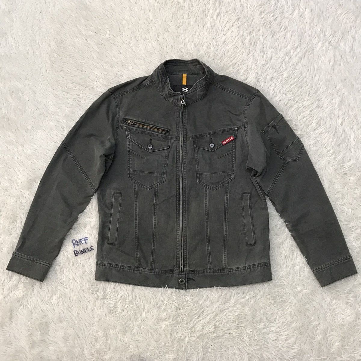 Japanese Brand Burtle workwear jacket Size US M / EU 48-50 / 2 - 1 Thumbnail