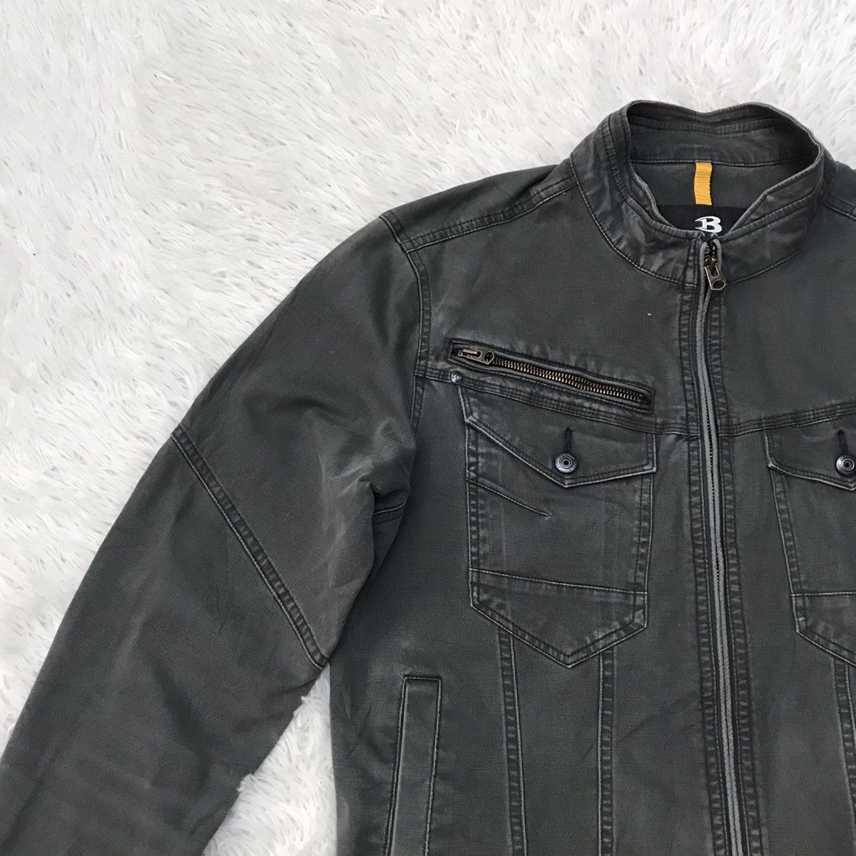 Japanese Brand Burtle workwear jacket Size US M / EU 48-50 / 2 - 2 Thumbnail