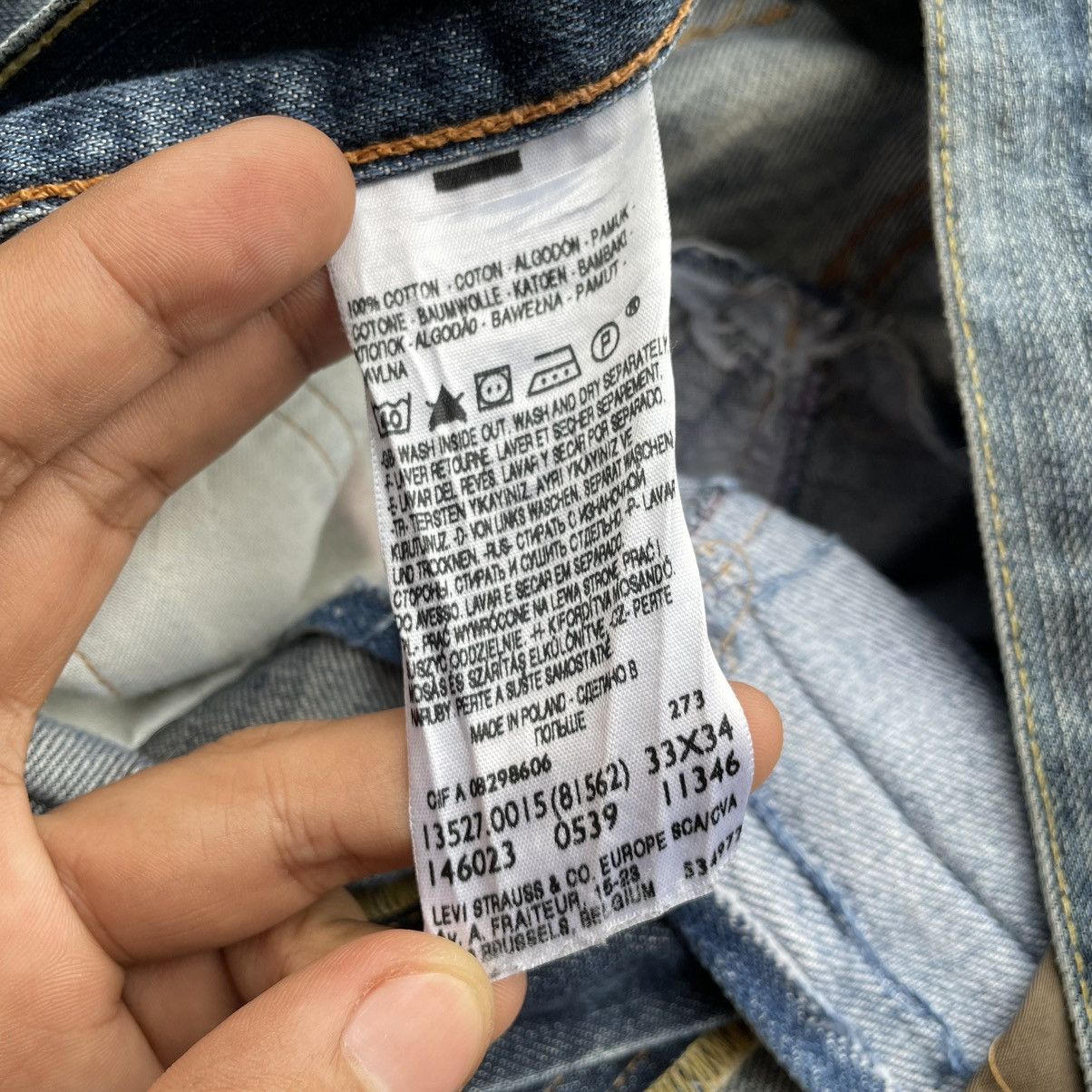 Designer × Handmade × Levi's Levi’s Patchwork Custom Denim Jeans Size US 34 / EU 50 - 12 Thumbnail