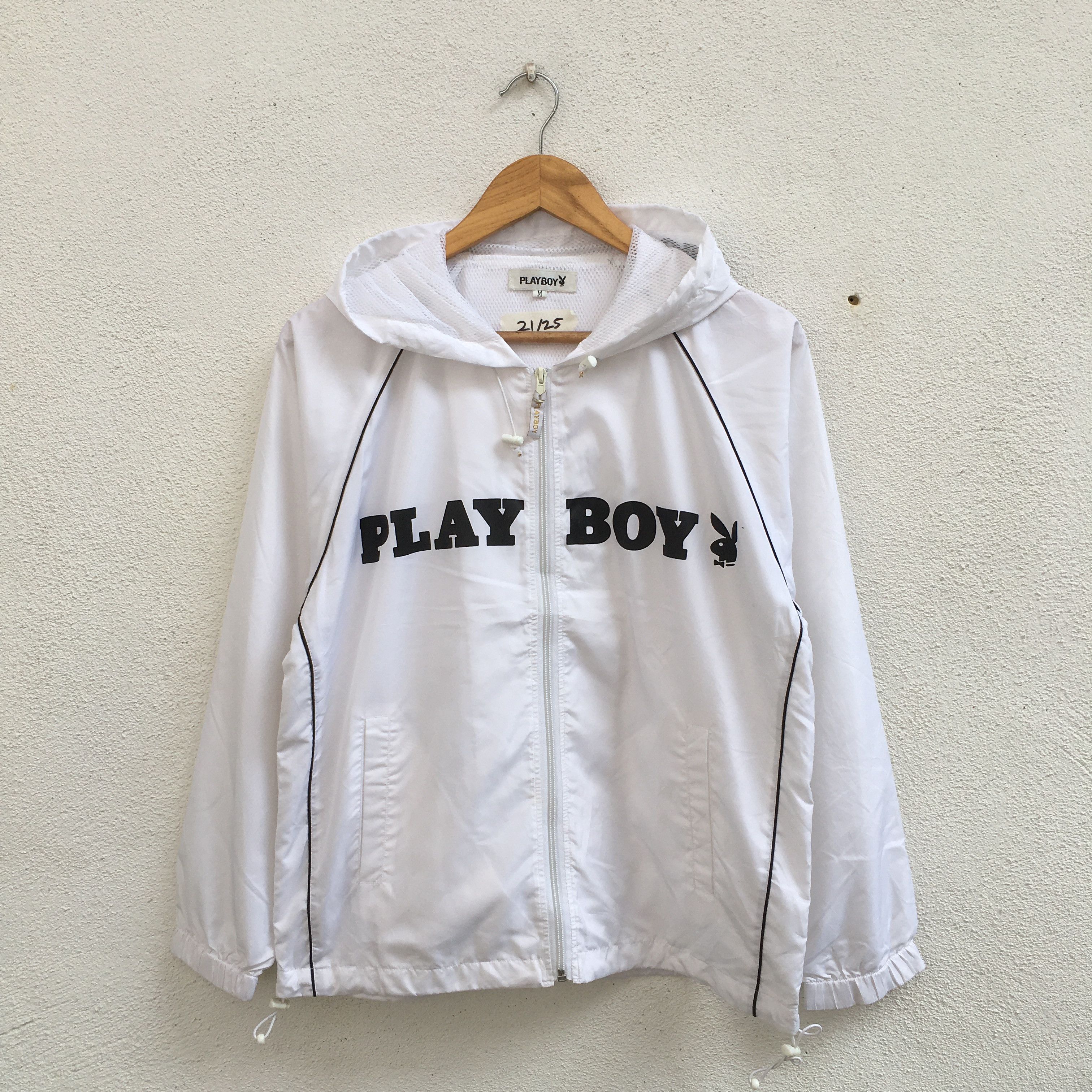 Japanese Brand Vintage Playboy Logo Light Jacket Size US M / EU 48-50 / 2 - 1 Thumbnail