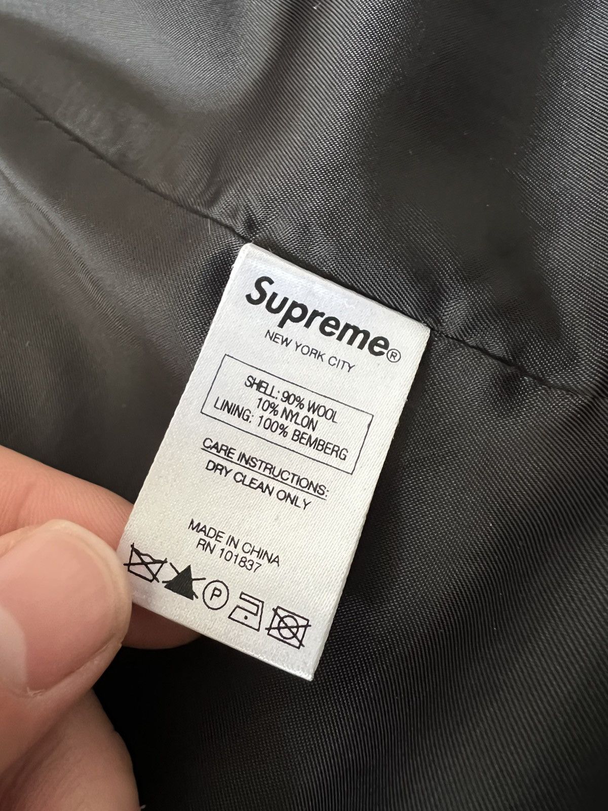 Jun Takahashi Supreme/Undercover Anarchy Wool Coat Size US XL / EU 56 / 4 - 5 Thumbnail
