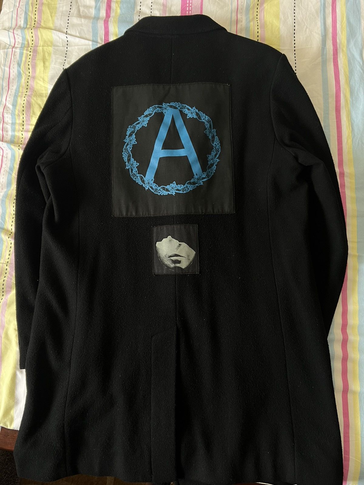 Jun Takahashi Supreme/Undercover Anarchy Wool Coat Size US XL / EU 56 / 4 - 2 Thumbnail
