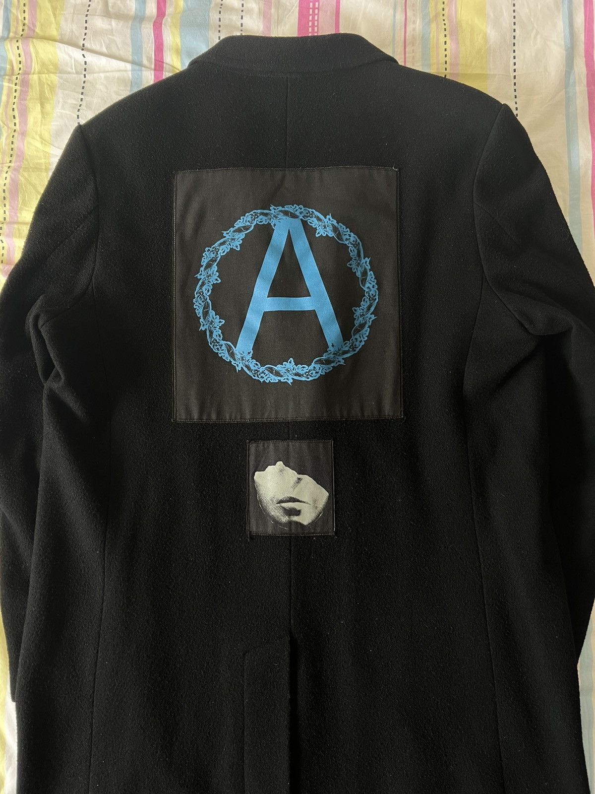 Jun Takahashi Supreme/Undercover Anarchy Wool Coat Size US XL / EU 56 / 4 - 3 Thumbnail