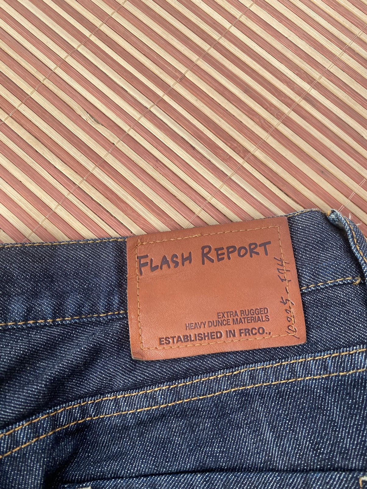 Beauty Beast Vintage Flash Report Flare Pant Size 30" / US 8 / IT 44 - 5 Thumbnail