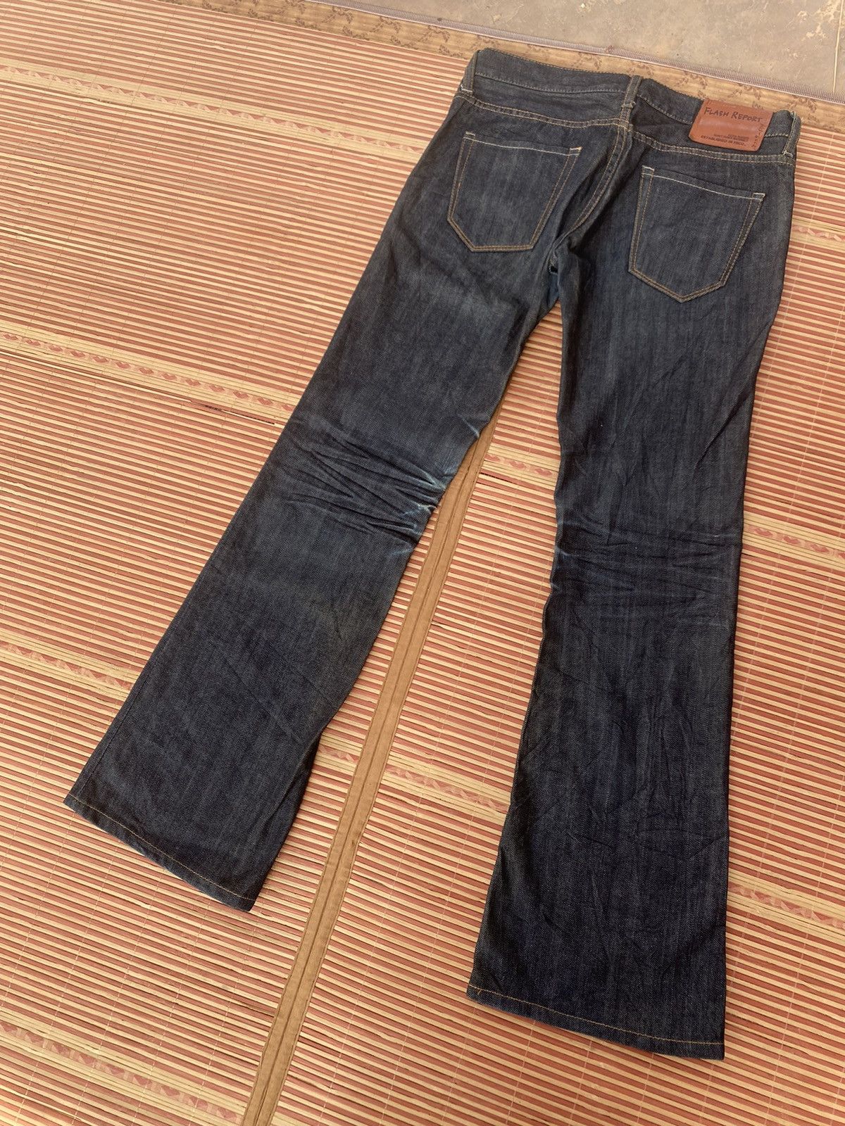 Beauty Beast Vintage Flash Report Flare Pant Size 30" / US 8 / IT 44 - 2 Thumbnail