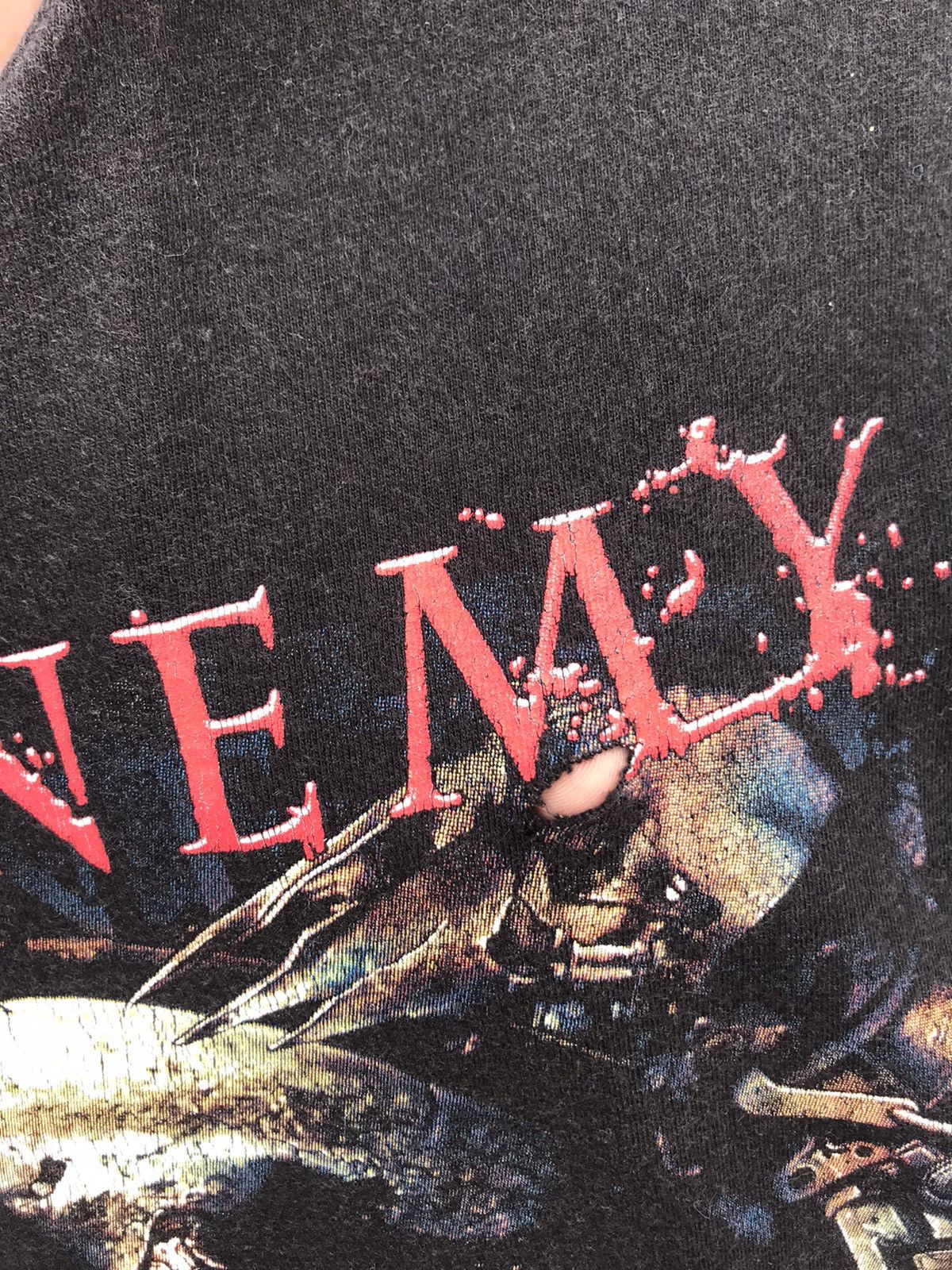 Band Tees × Vintage Arch Enemy Doomsday Machine Bootleg Tees Size US M / EU 48-50 / 2 - 5 Thumbnail