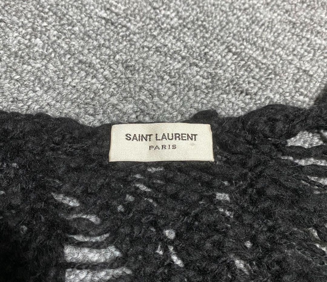 Saint Laurent Paris Saint Laurent 13fw spoiled fishnet jumper Size US S / EU 44-46 / 1 - 3 Thumbnail