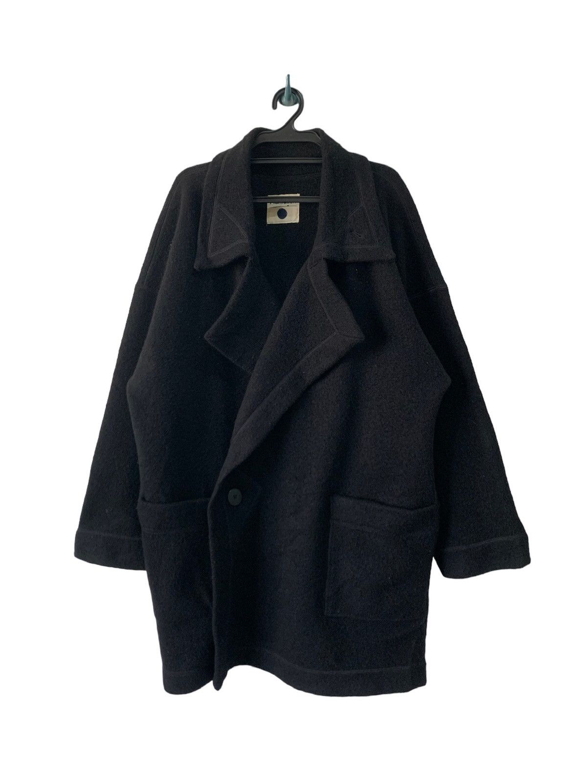 Issey Miyake Vtg Plantation by Issey Miyake Wool Coat Jacket Size US M / EU 48-50 / 2 - 7 Thumbnail